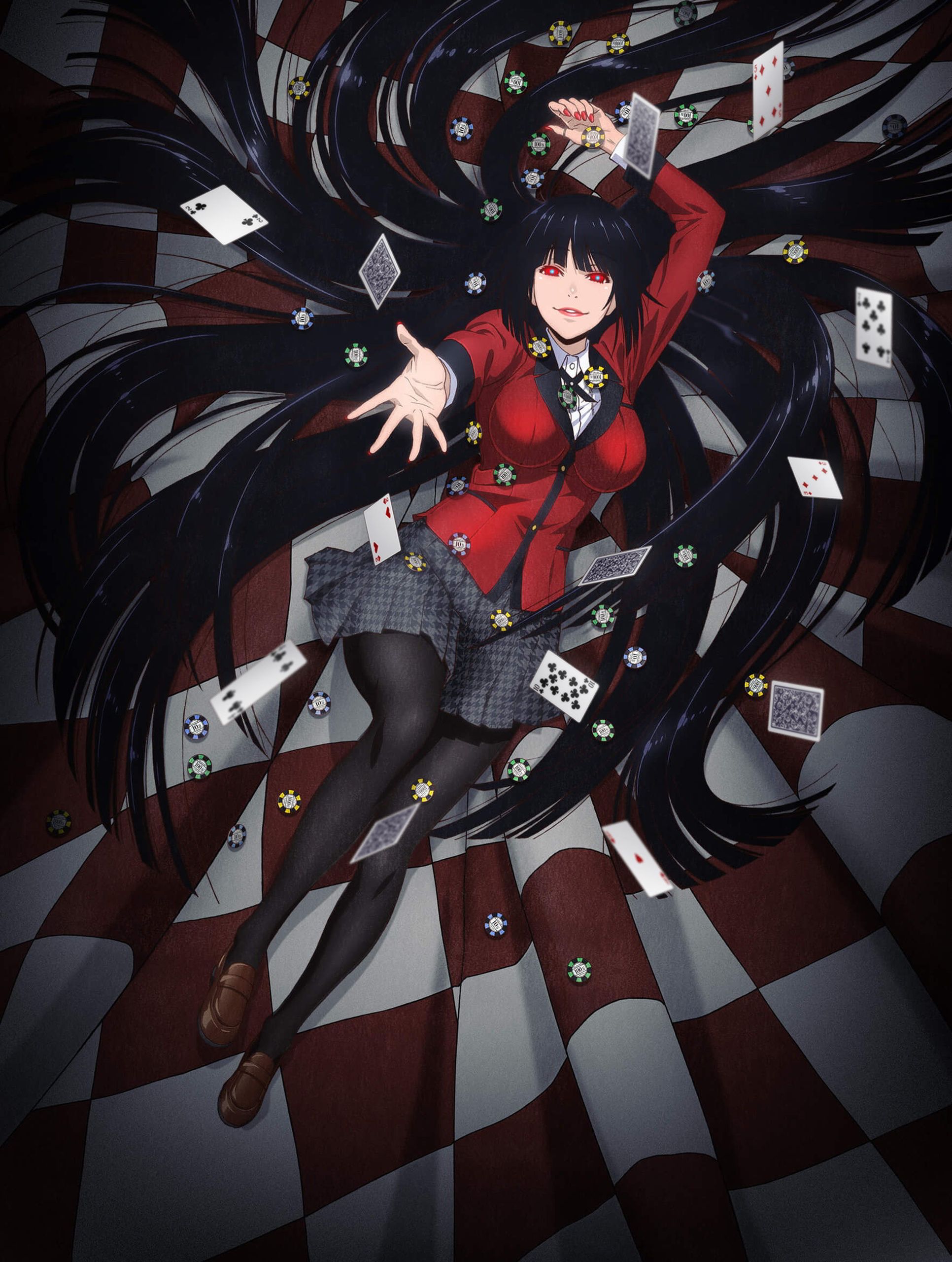 Yumeko Jabami (Kakegurui). Serarinne Download Anime Girl Wallpaper