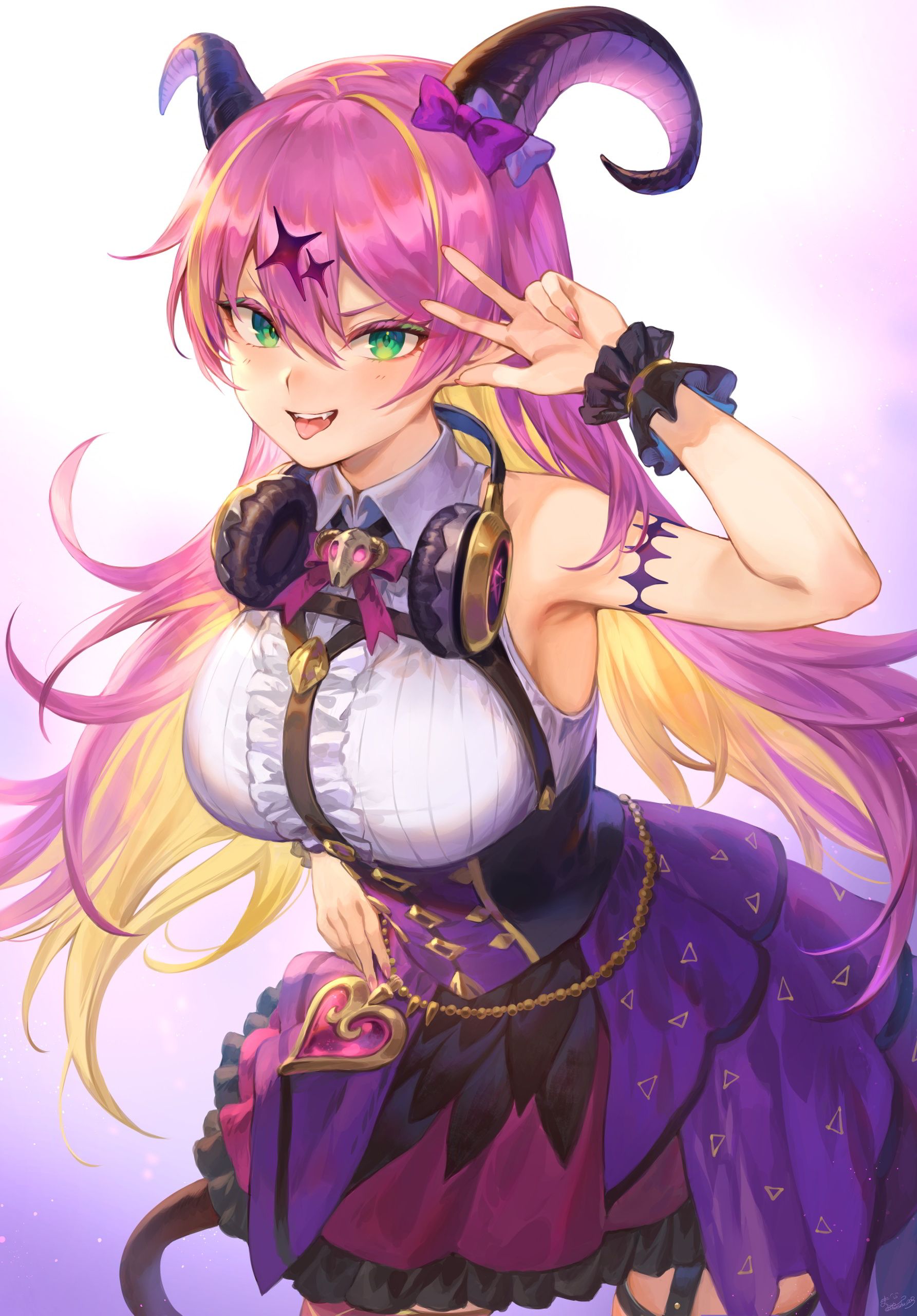 Mano Aloe (Vtuber). Serarinne Download Anime Girl Wallpaper