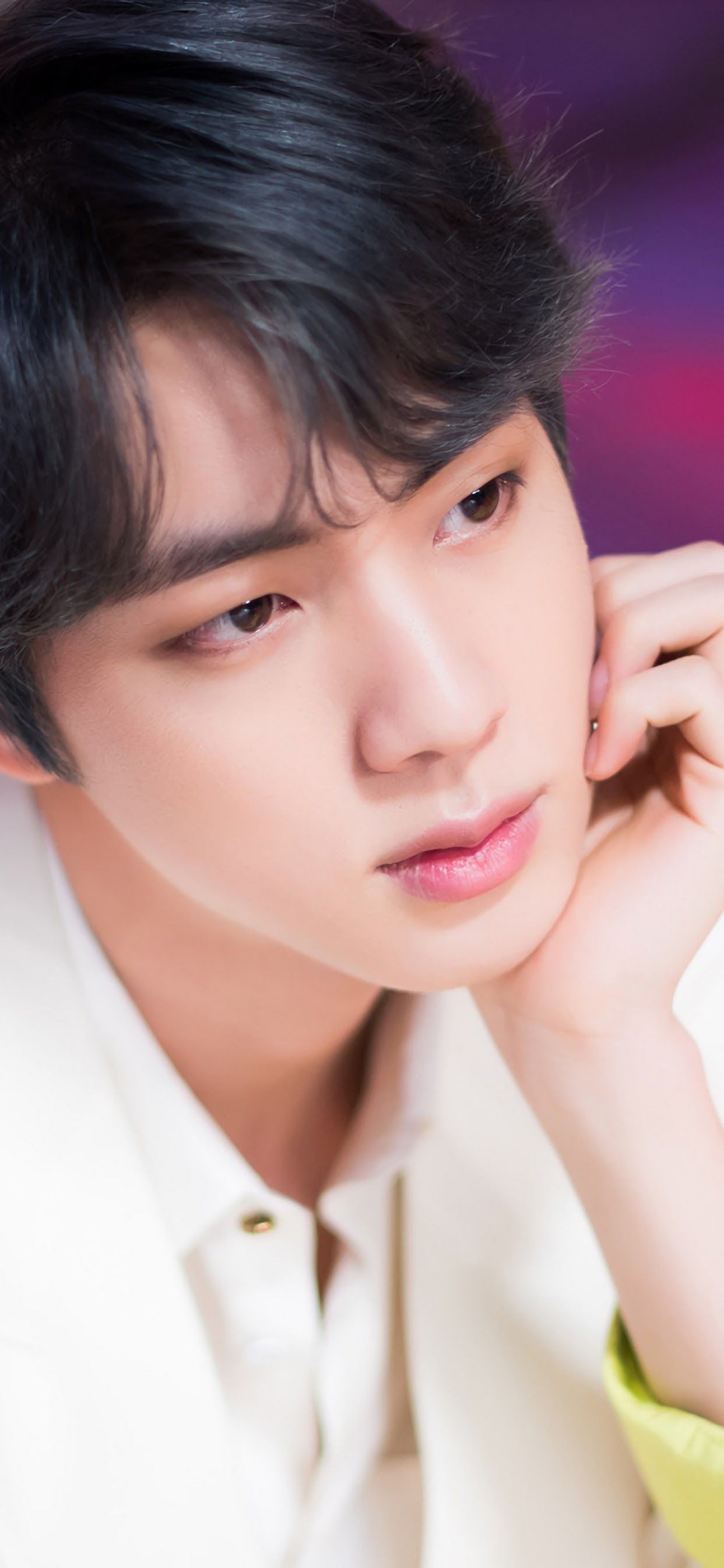 Jin BTS Boy With Luv 4K Wallpaper