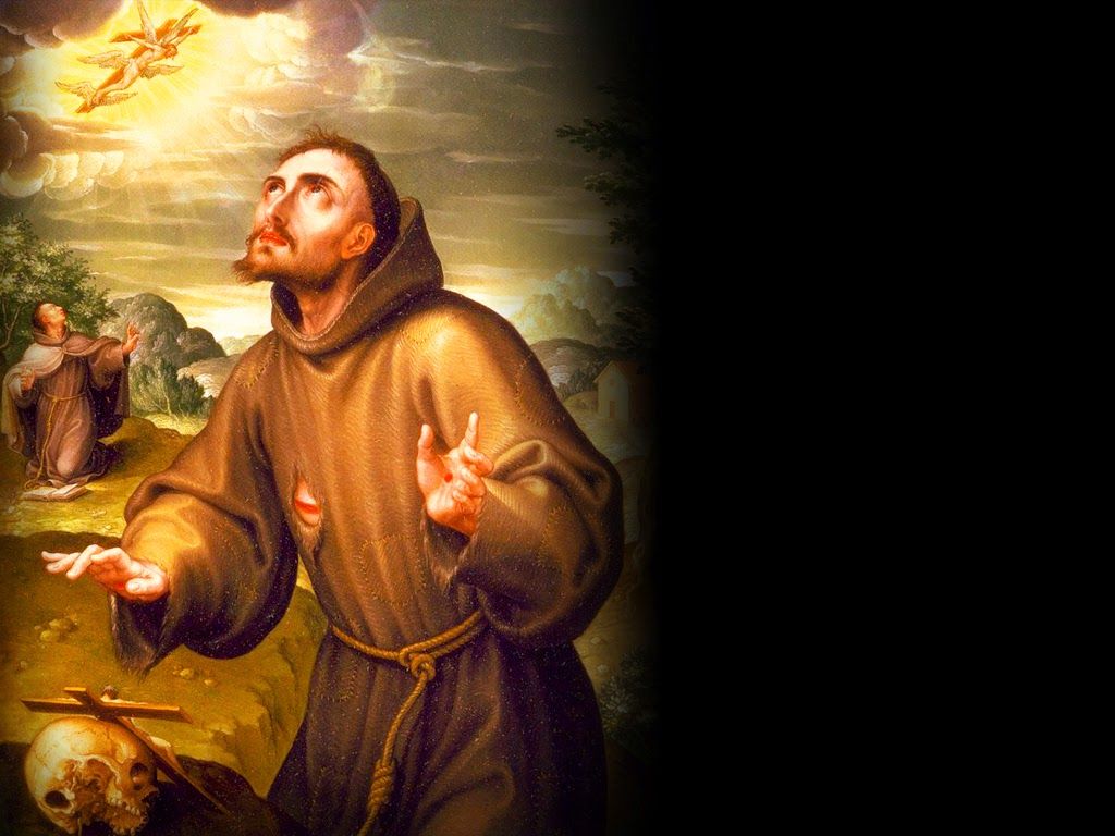 Holy Mass image.: Saint Francis of Assisi