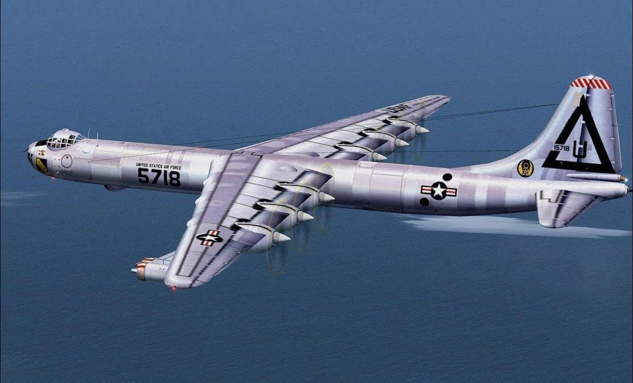 Convair B 36 Peacemaker. Aircraft, Vintage Aircraft, Strategic Air Command