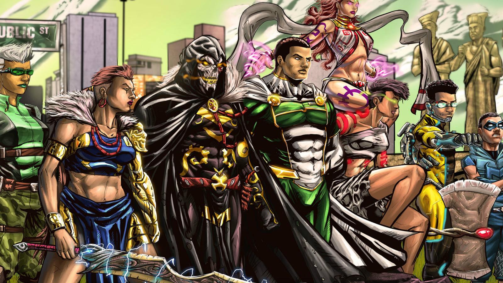 A Nigerian comics startup is creating African superheroes