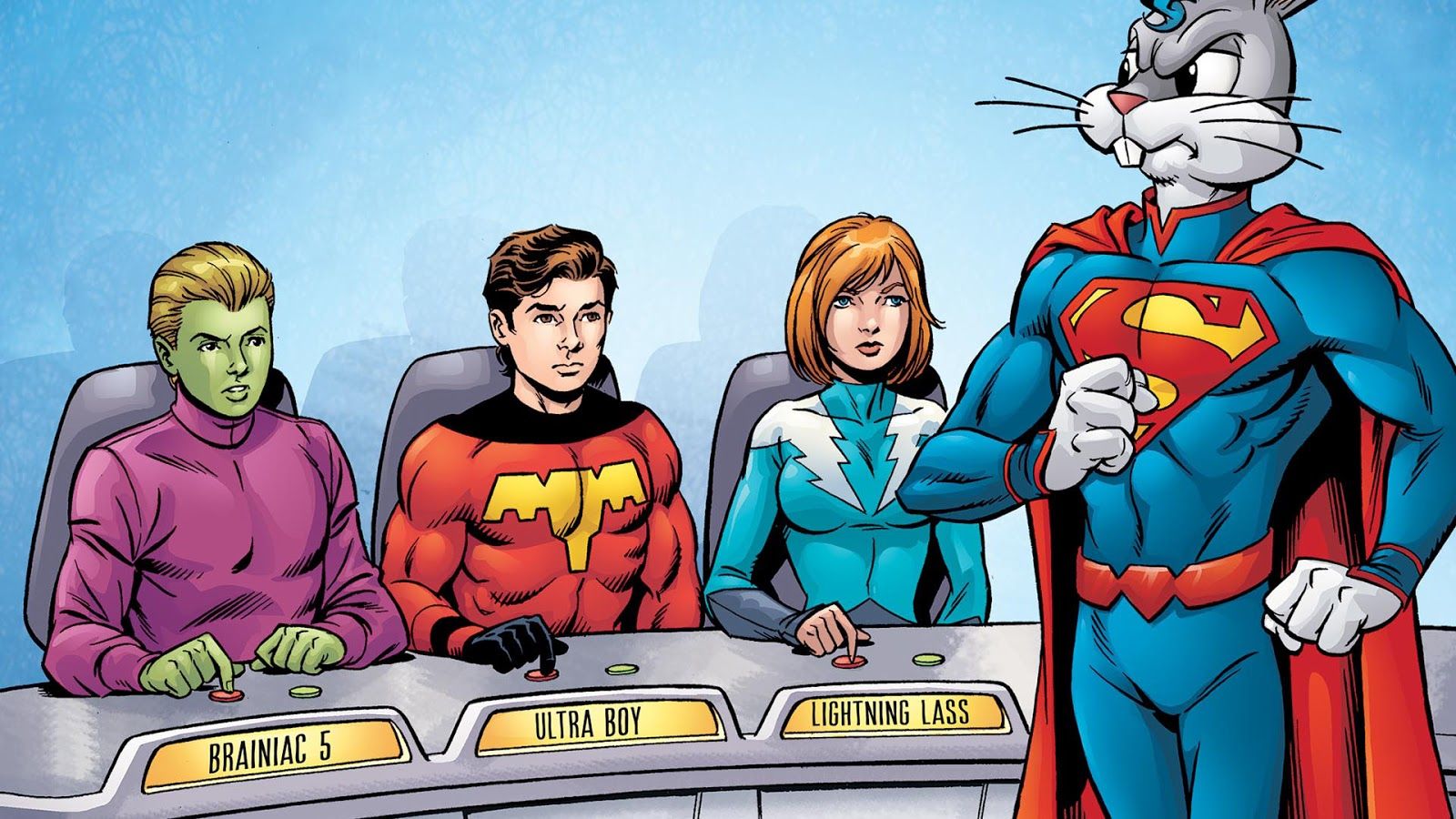Weird Science DC Comics: PREVIEW: Legion Of Super Heroes Bugs Bunny Special