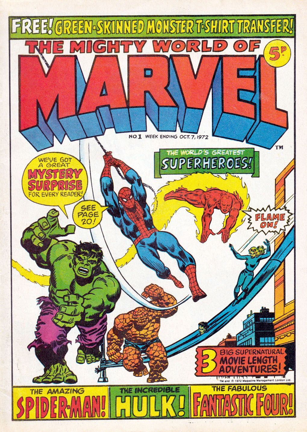 The Mighty World of Marvel: The History of Marvel UK Comics