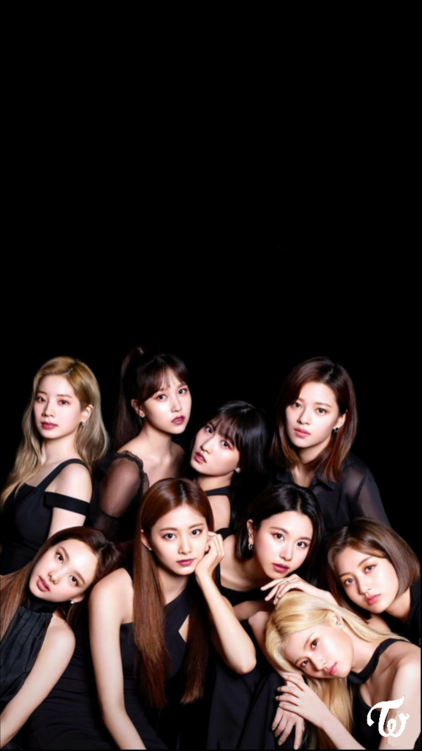 I made a TWICE Smartphone Wallpaper. I'm just proud of it, so I posted it here