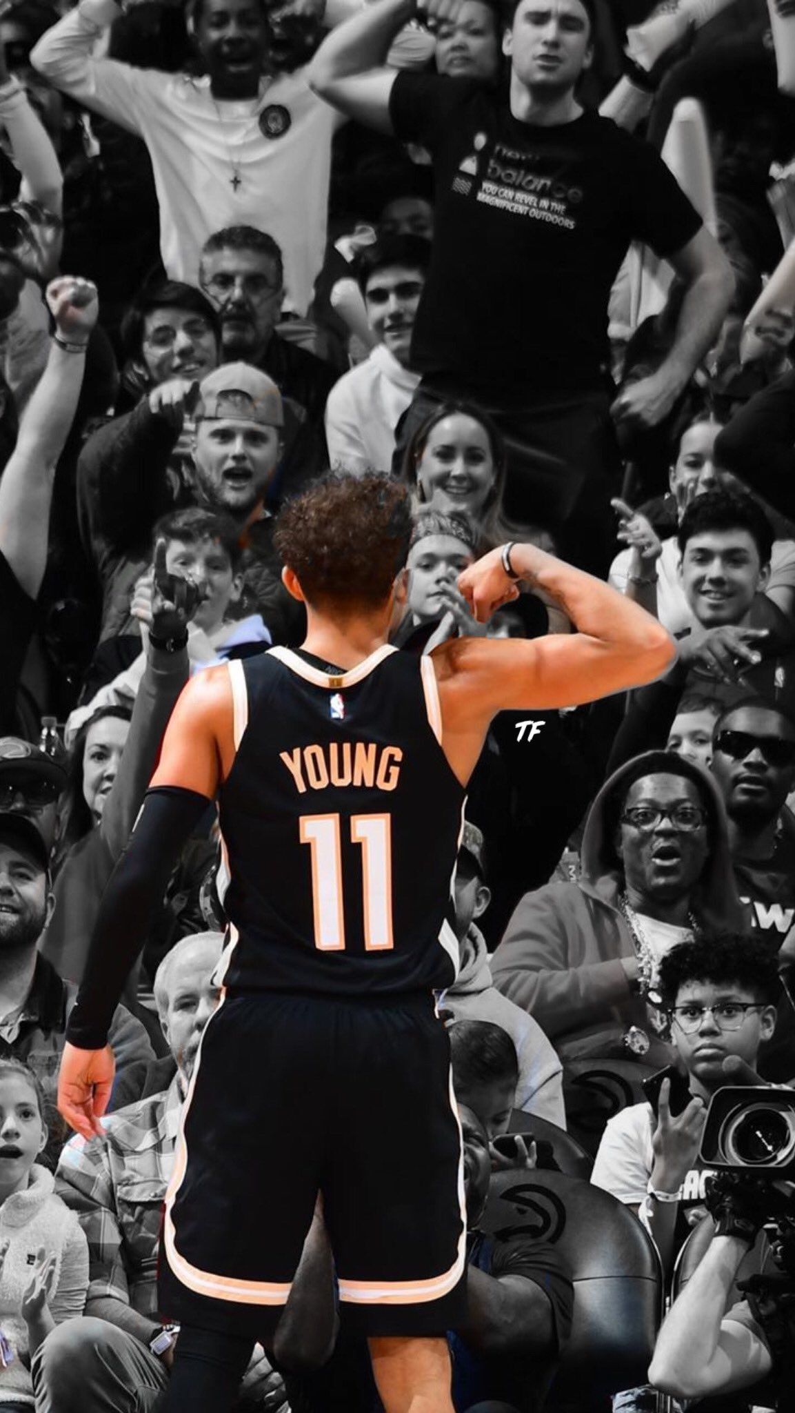 TF Sport Edit Young. Wallpaper Requested #TraeYoung #Hawks