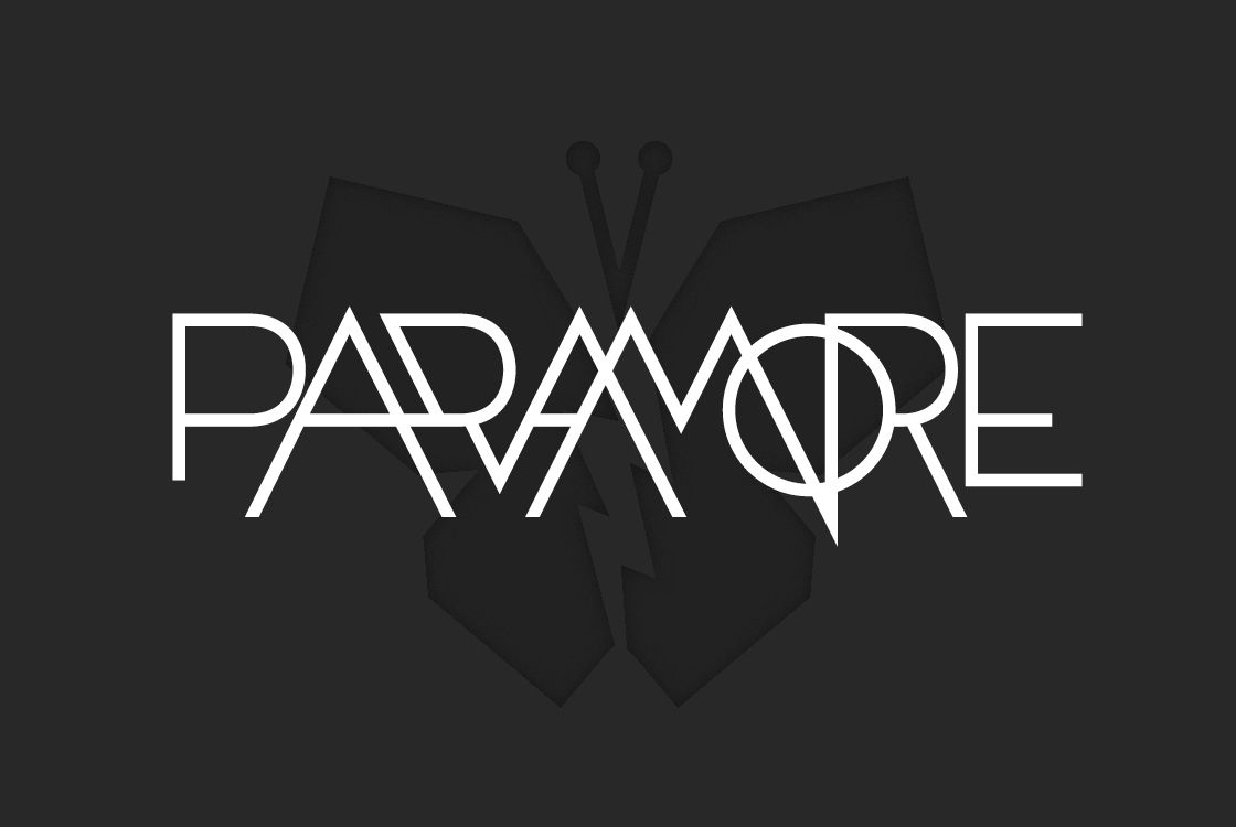 Paramore Black and White Logo