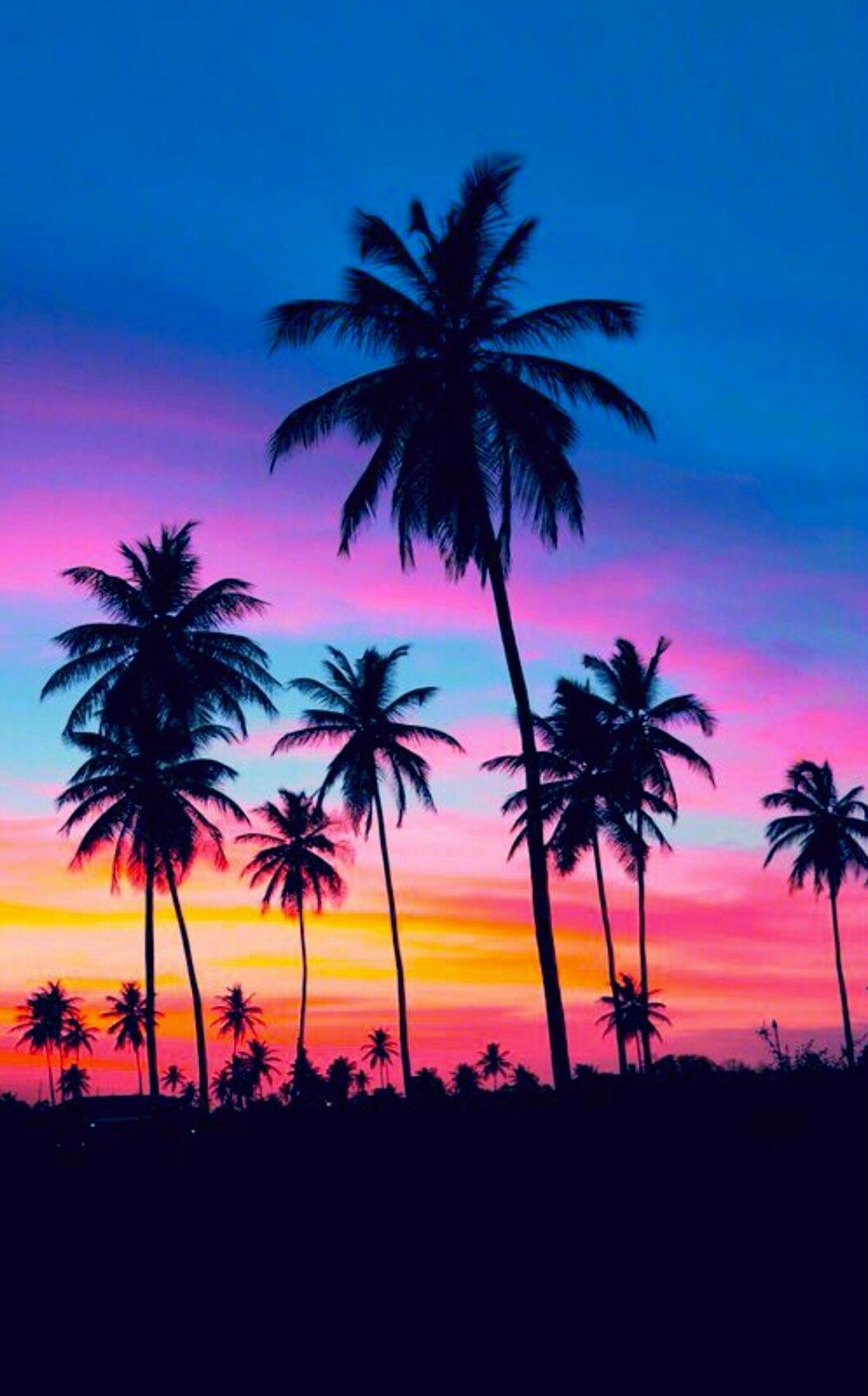 Neon Beach Wallpaper, HD Neon Beach Background on WallpaperBat