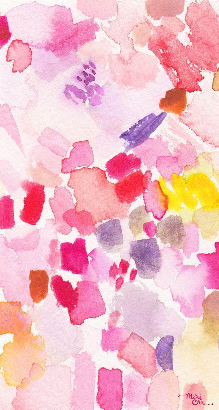 Awesome iPhone Wallpaper Designs for Summer. iPhone wallpaper, Abstract watercolor painting, Best iphone wallpaper