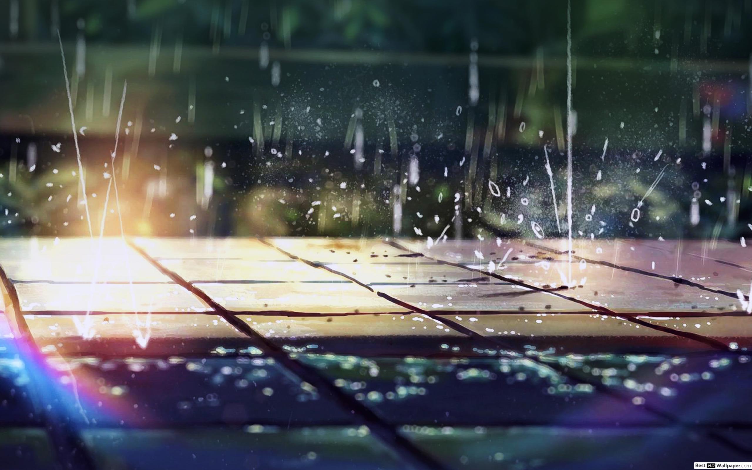 Raining Anime Wallpaper, HD Raining Anime Background on WallpaperBat