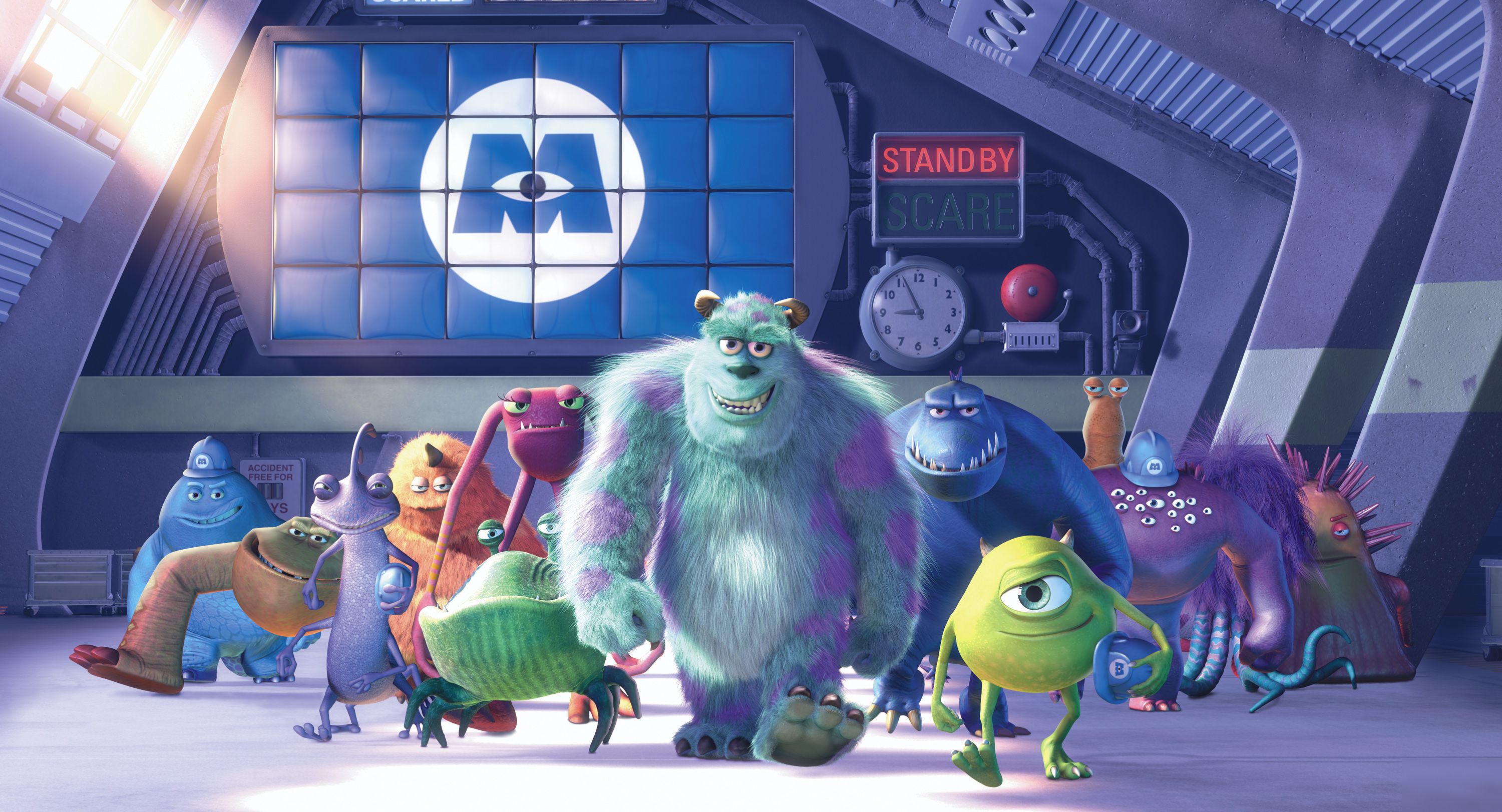 #Animation, #Monsters Inc, #Pixar. Mocah HD Wallpaper