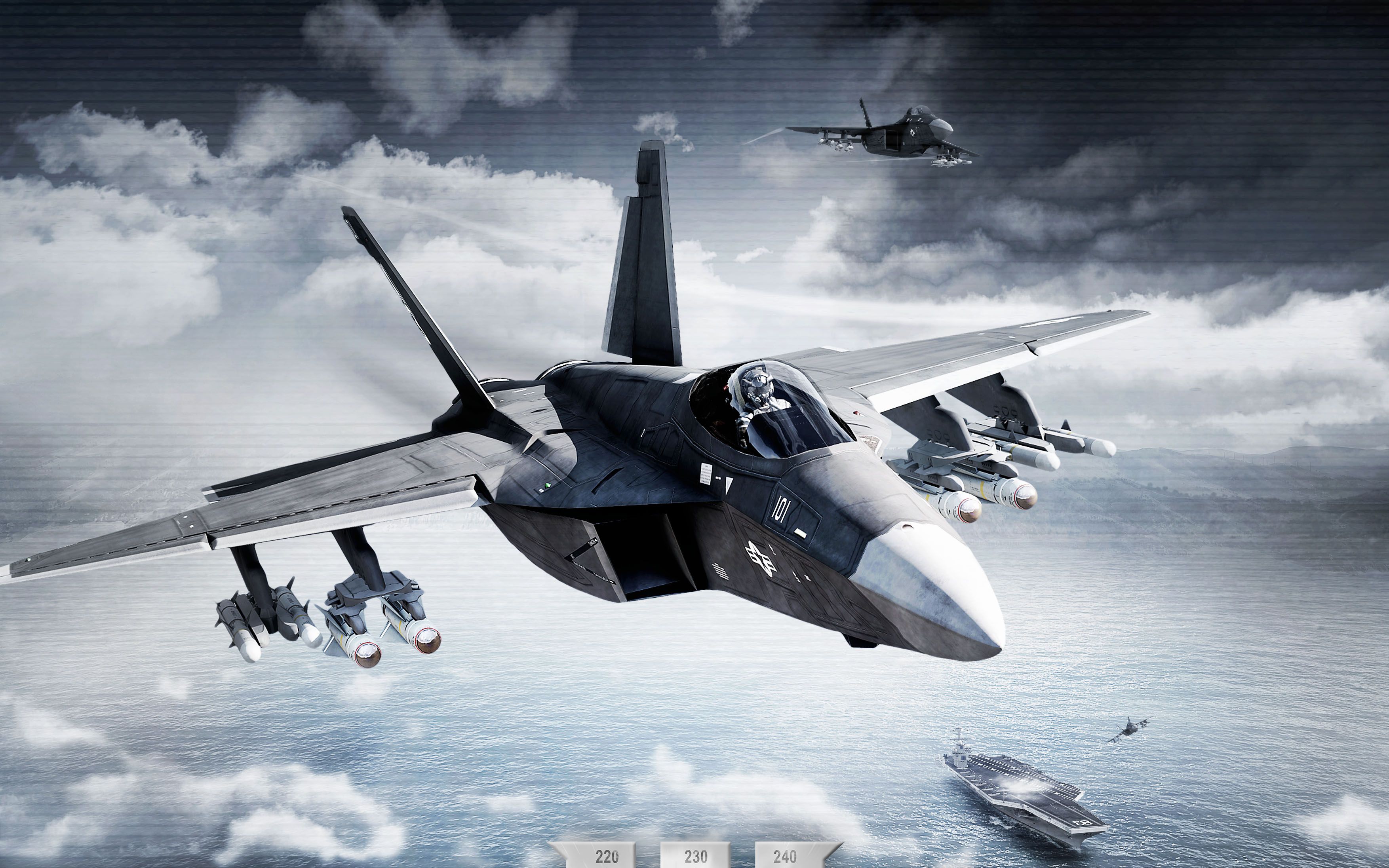 Arma 3 Jets DLC Key Art 4K Wallpaper