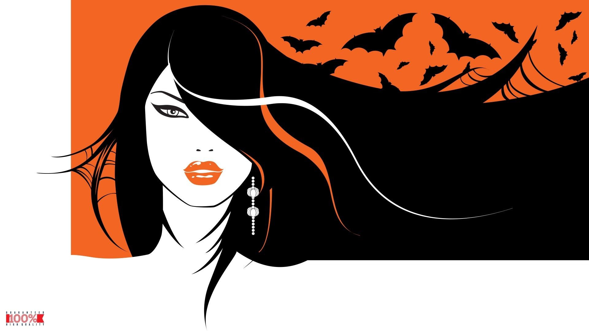 Download Wallpaper, Download women orange vector fashion 1920x1080 wallpaper Miscellaneous HD Wallpaper, Hi Res Miscellaneous Wallpaper, High Definition Wallpaper