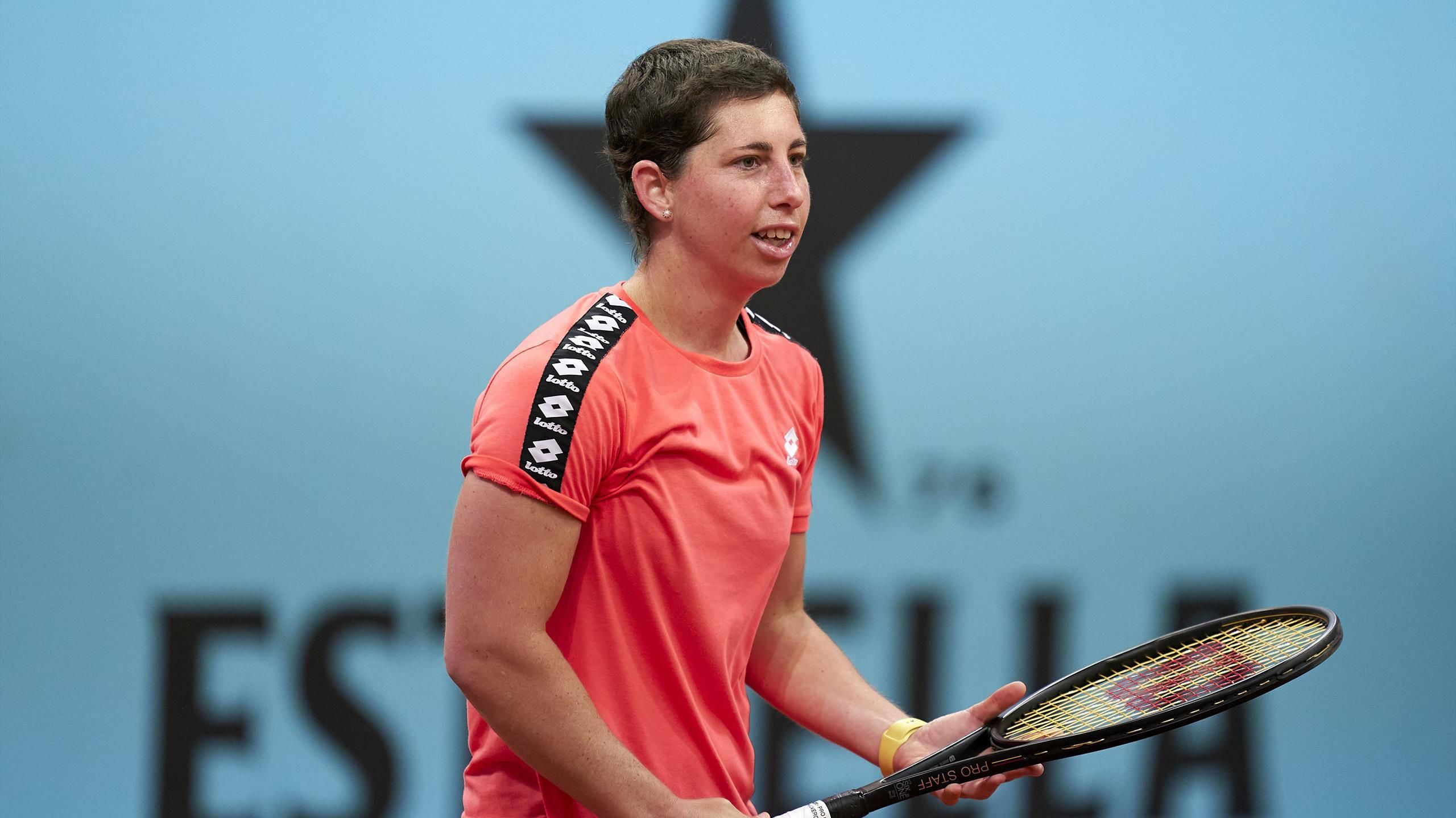 French Open 2021 Suarez Navarro returns to court at Roland Garros after winning battle against cancer