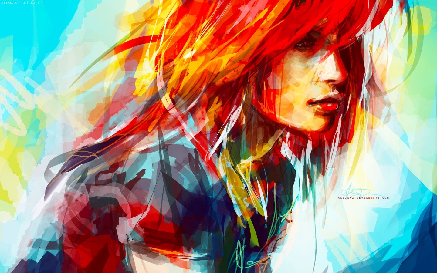 Download Wallpaper, Download 1024x1024 hayley williams women abstract paintings indoors artwork faces alice x zhang 1440x900 Wallpaper –Free Wallpaper Download