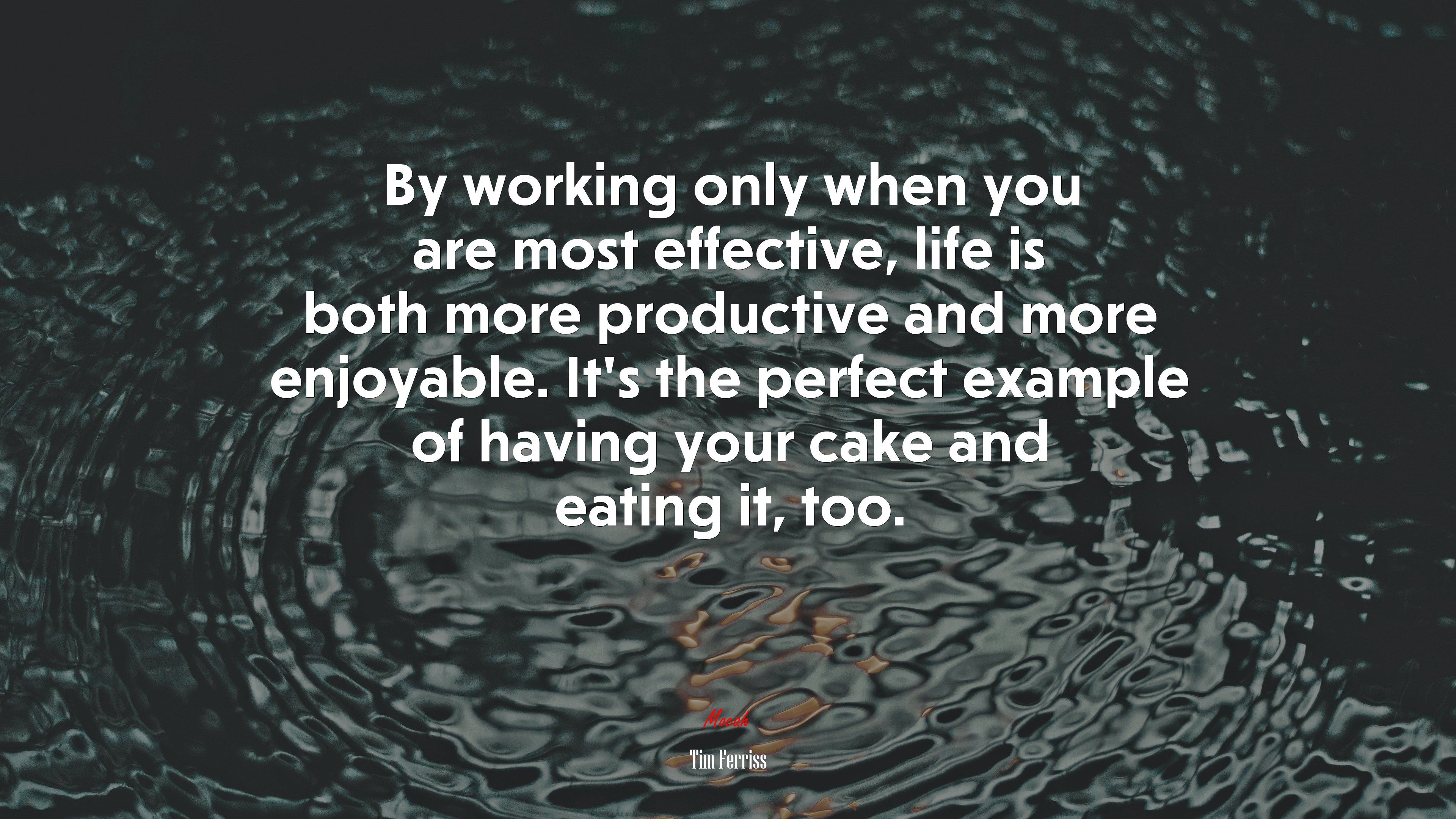 Focus on being productive instead of busy. Tim Ferriss quote, 4k wallpaper. Mocah HD Wallpaper