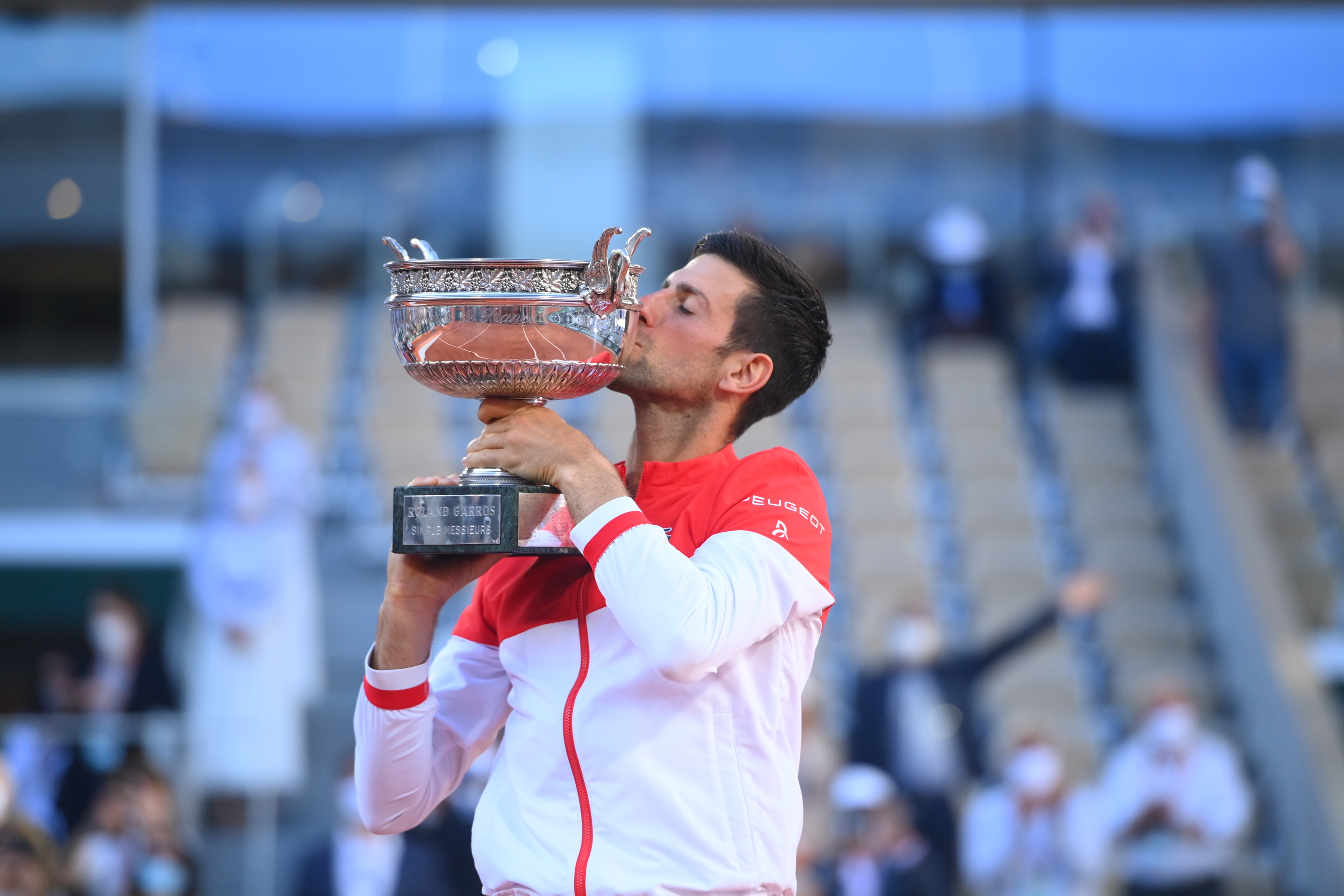 Novak Djokovic Roland Garros Champion 2021 wallpaper