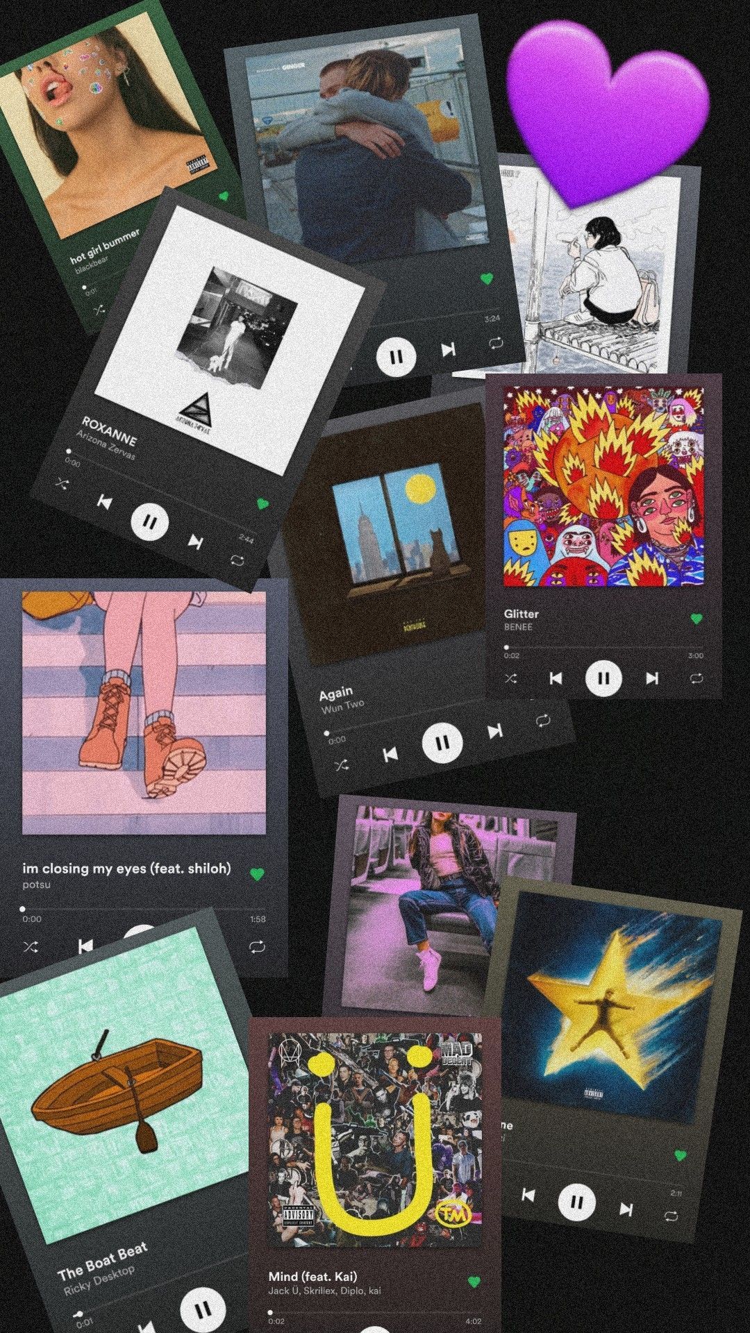 Spotify playlist. Aesthetic iphone wallpaper, iPhone wallpaper, iPhone