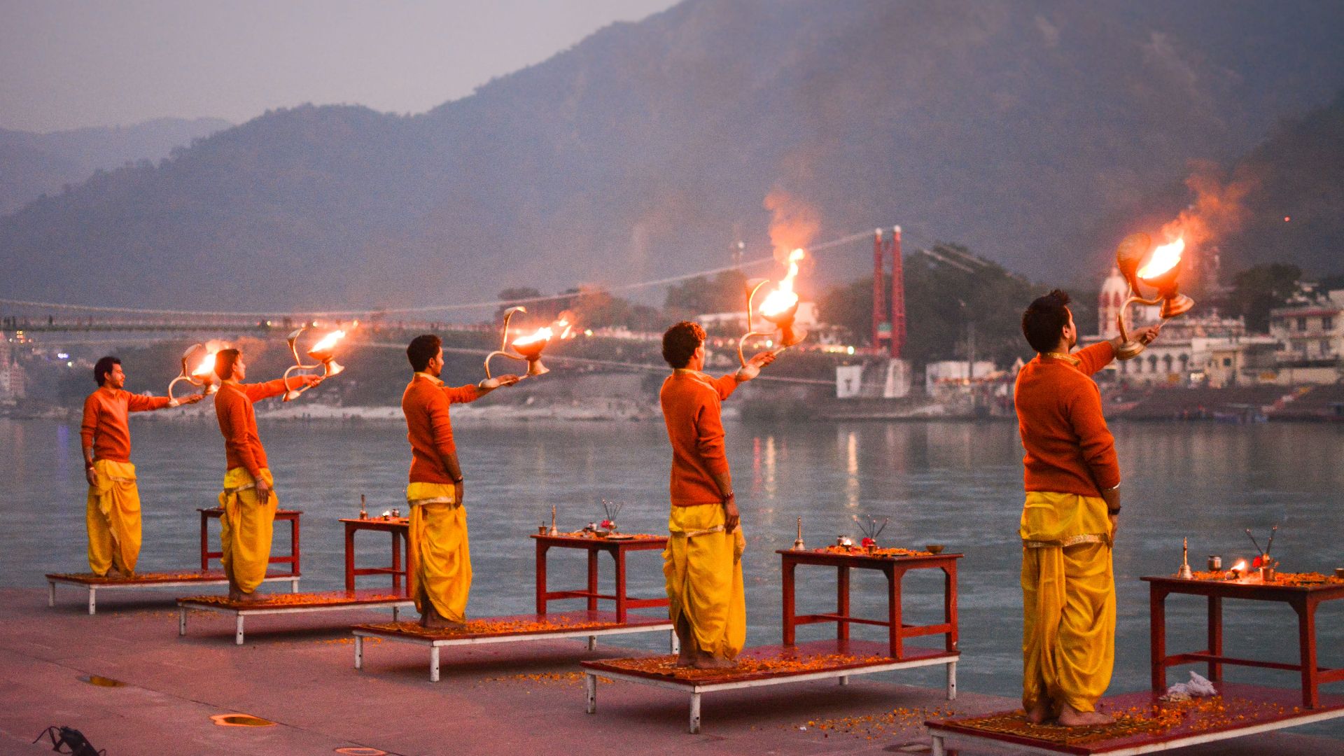 Ganga Aarti Wallpapers Wallpaper Cave