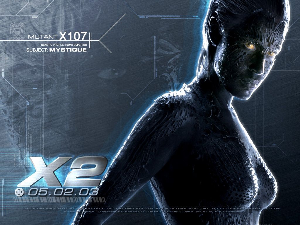 X-Men Movie Mystique Wallpapers - Wallpaper Cave