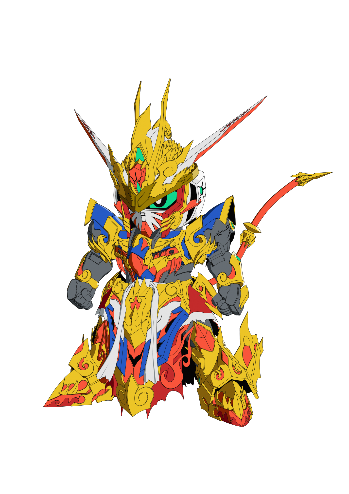 Wukong Impulse Gundam Gundam World Heroes Anime Image Board