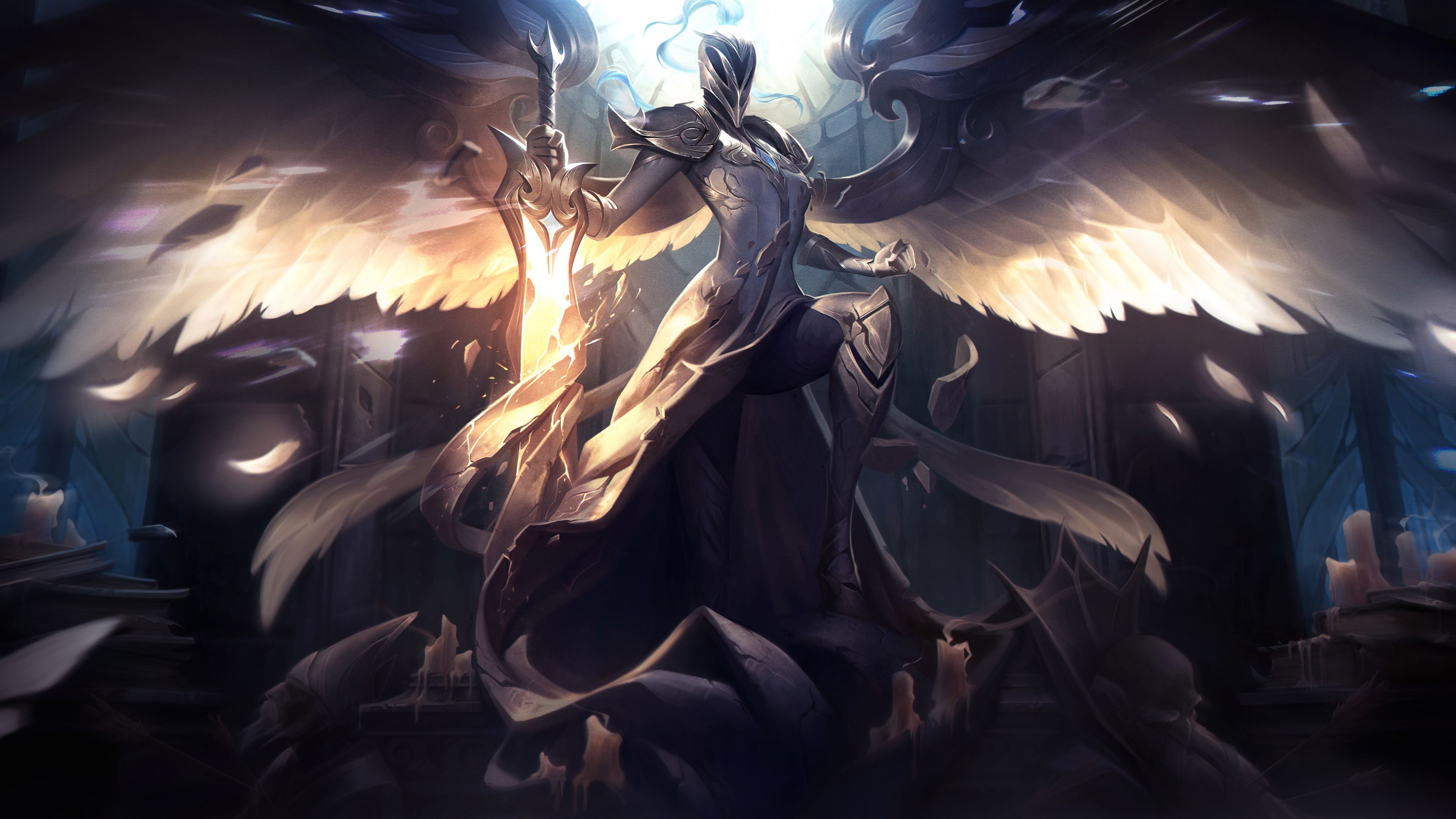 Aether Wing Kayle League Of Legends 4k League Of Legends Wallpaper, Hd Wallpaper, Games Wallpaper, 5k Wallpaper, 4k Wallpap. League Of Legends, Legend, League