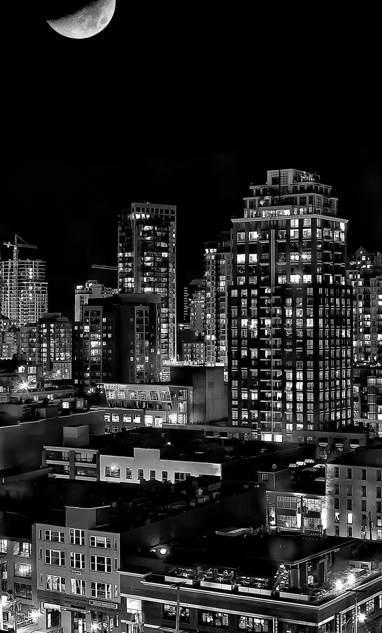 White Vancouver City 4k iPhone
