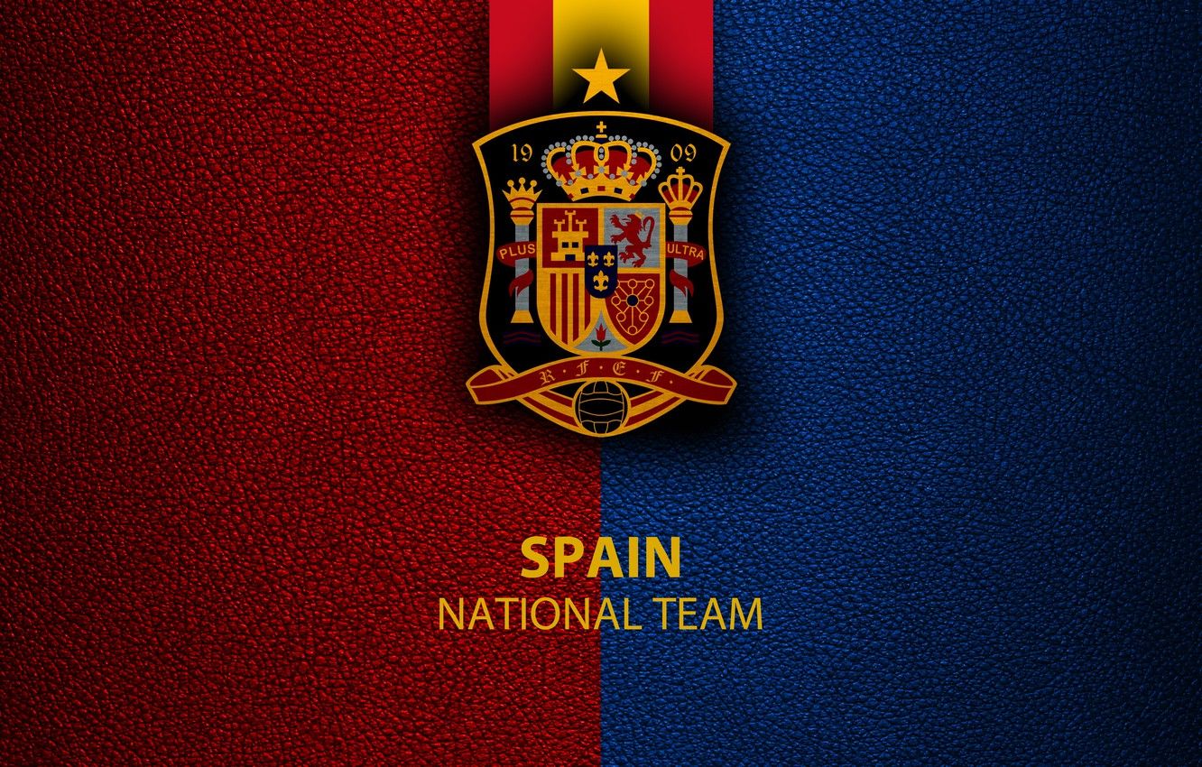 Wallpaper wallpaper, sport, logo, football, Spain, National team image for desktop, section спорт