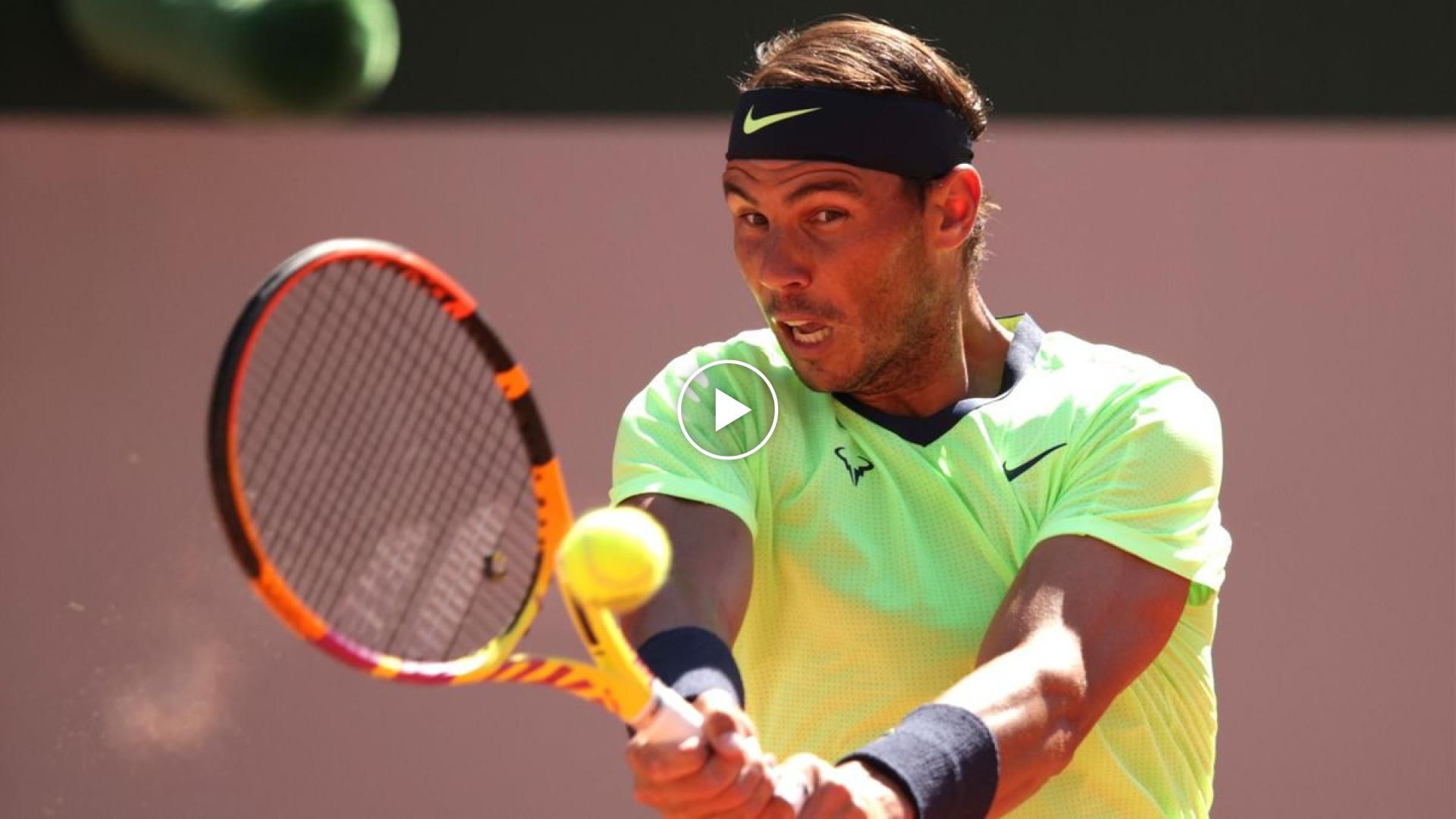 Roland Garros 2021: Rafael Nadal vs Alexei Popyrin's HIGHLIGHTS