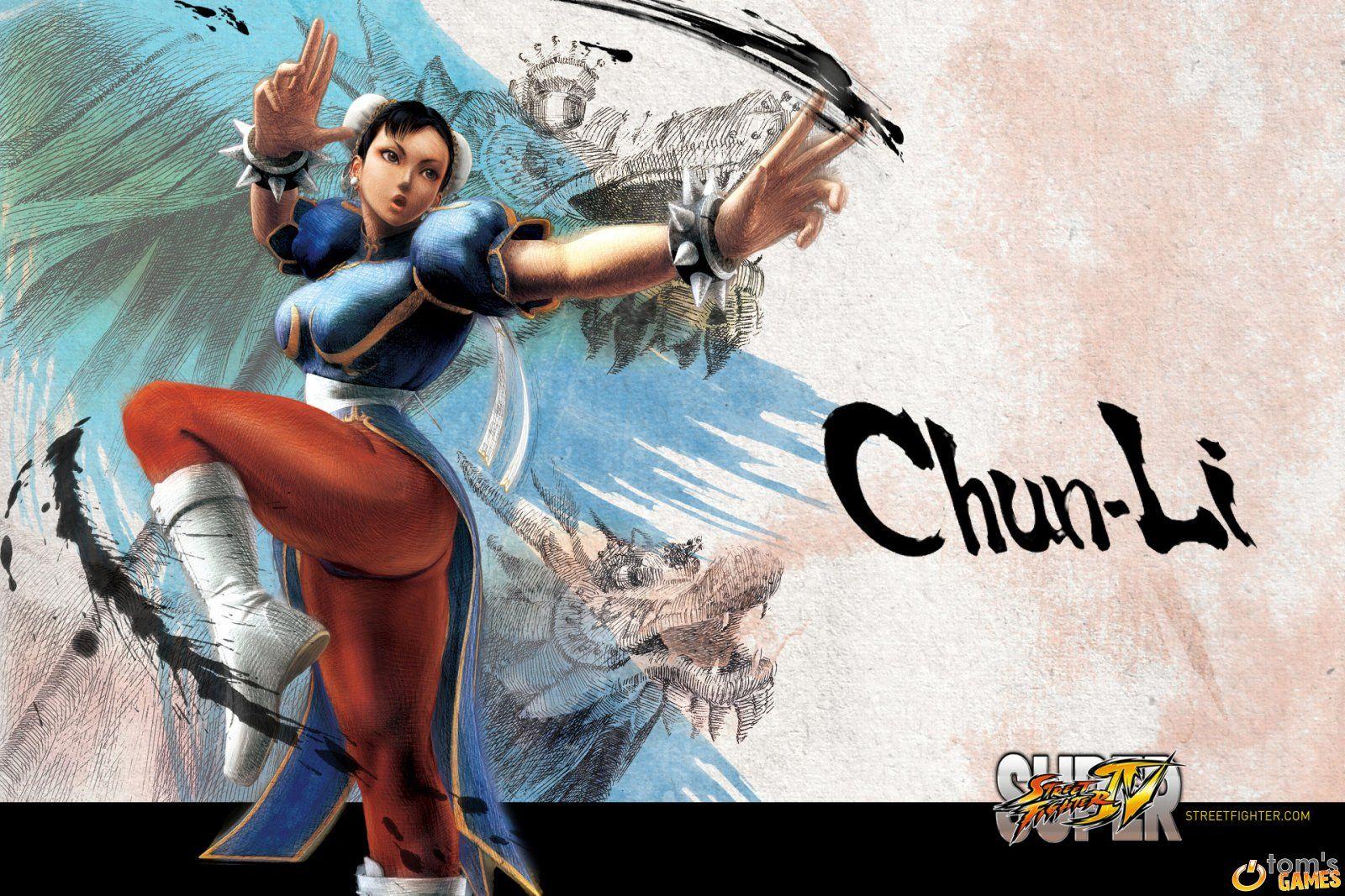 Super Street Fighter 4 Chun Li Wallpaper