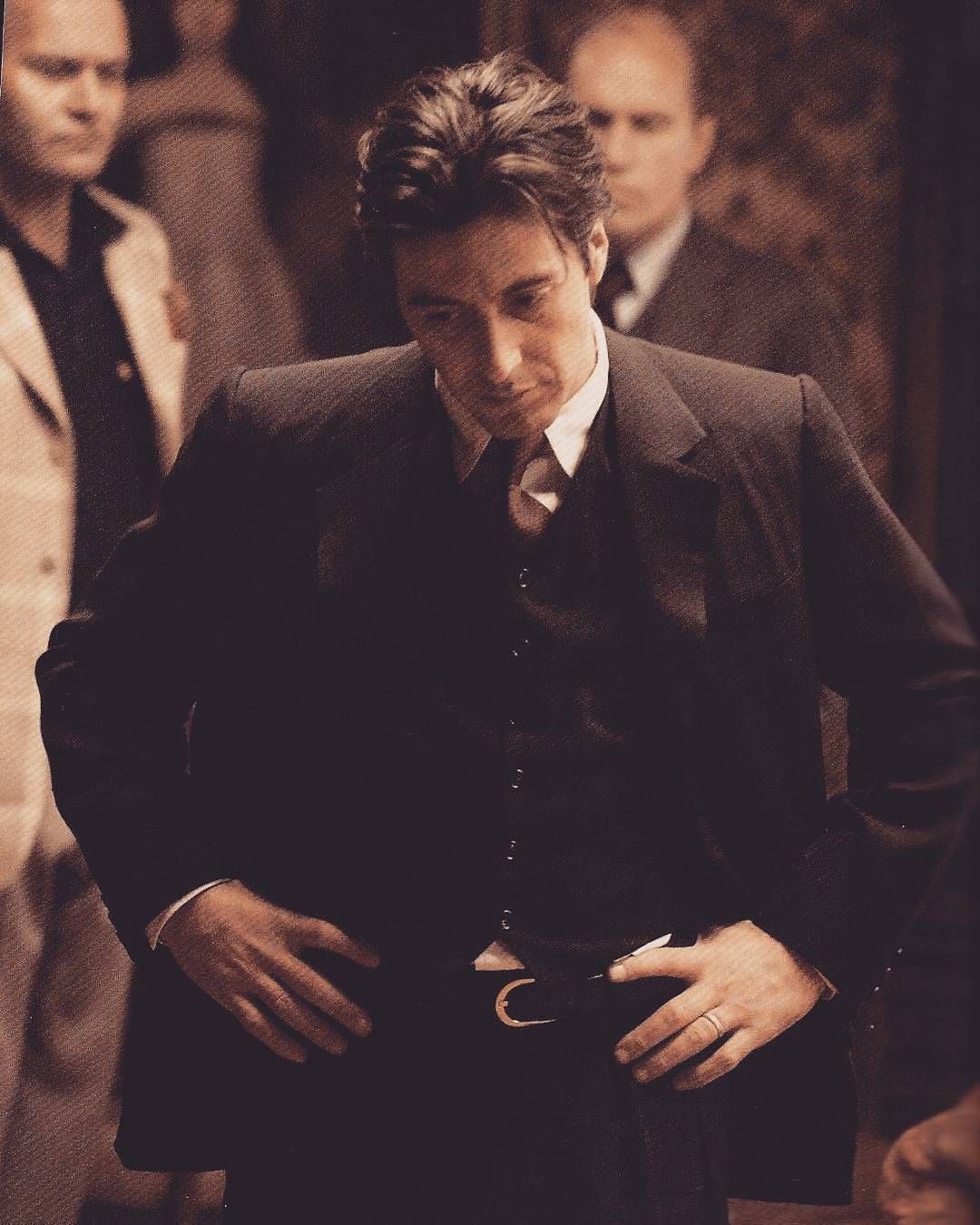 Al Pacino in The Godfather II (1974). Young al pacino, Al pacino, Godfather movie