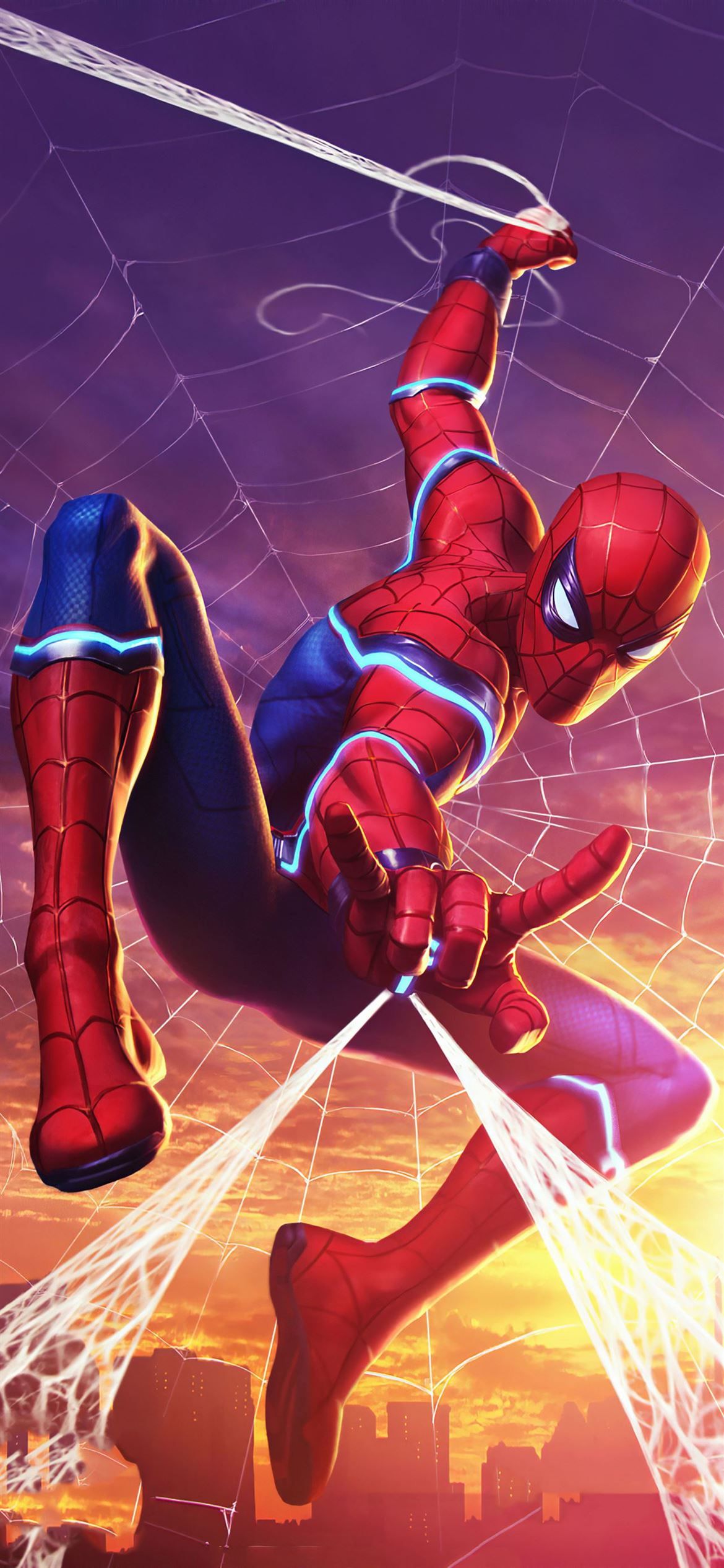 spider man marvel contest of champions iPhone 12 Wallpaper Free Download