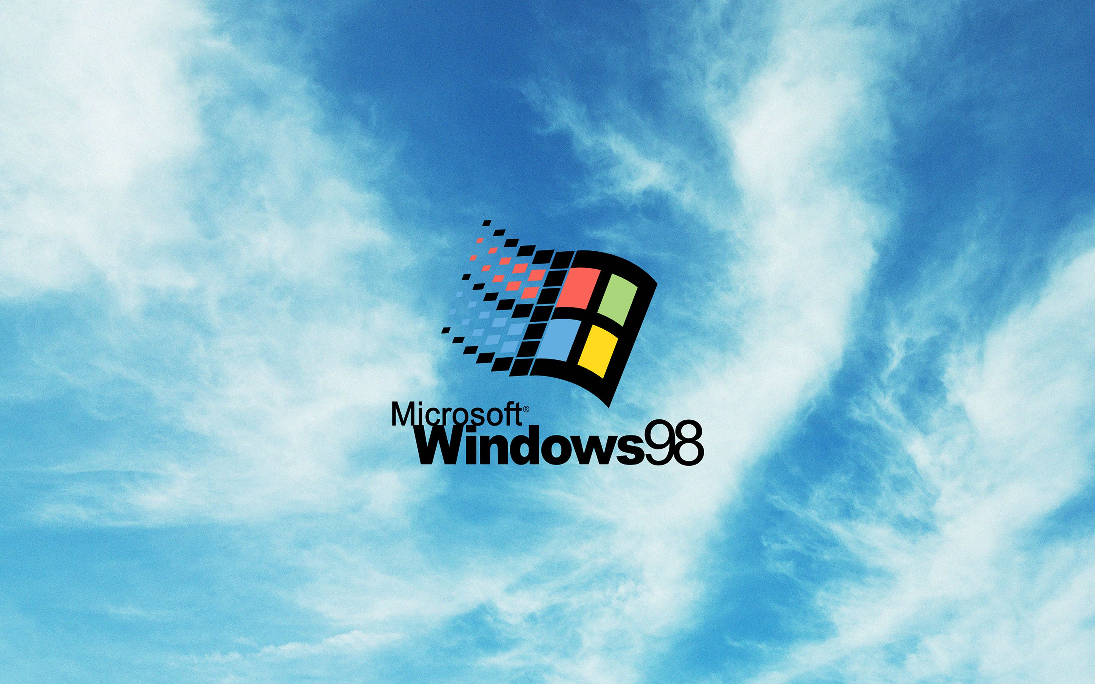 Wallpaper Windows 98 Logo