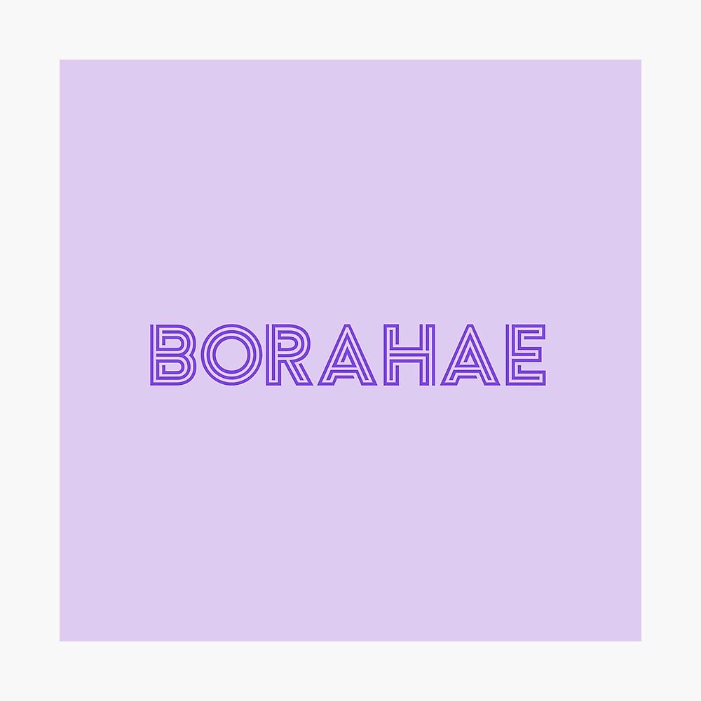 Borahae, I Purple You Poster