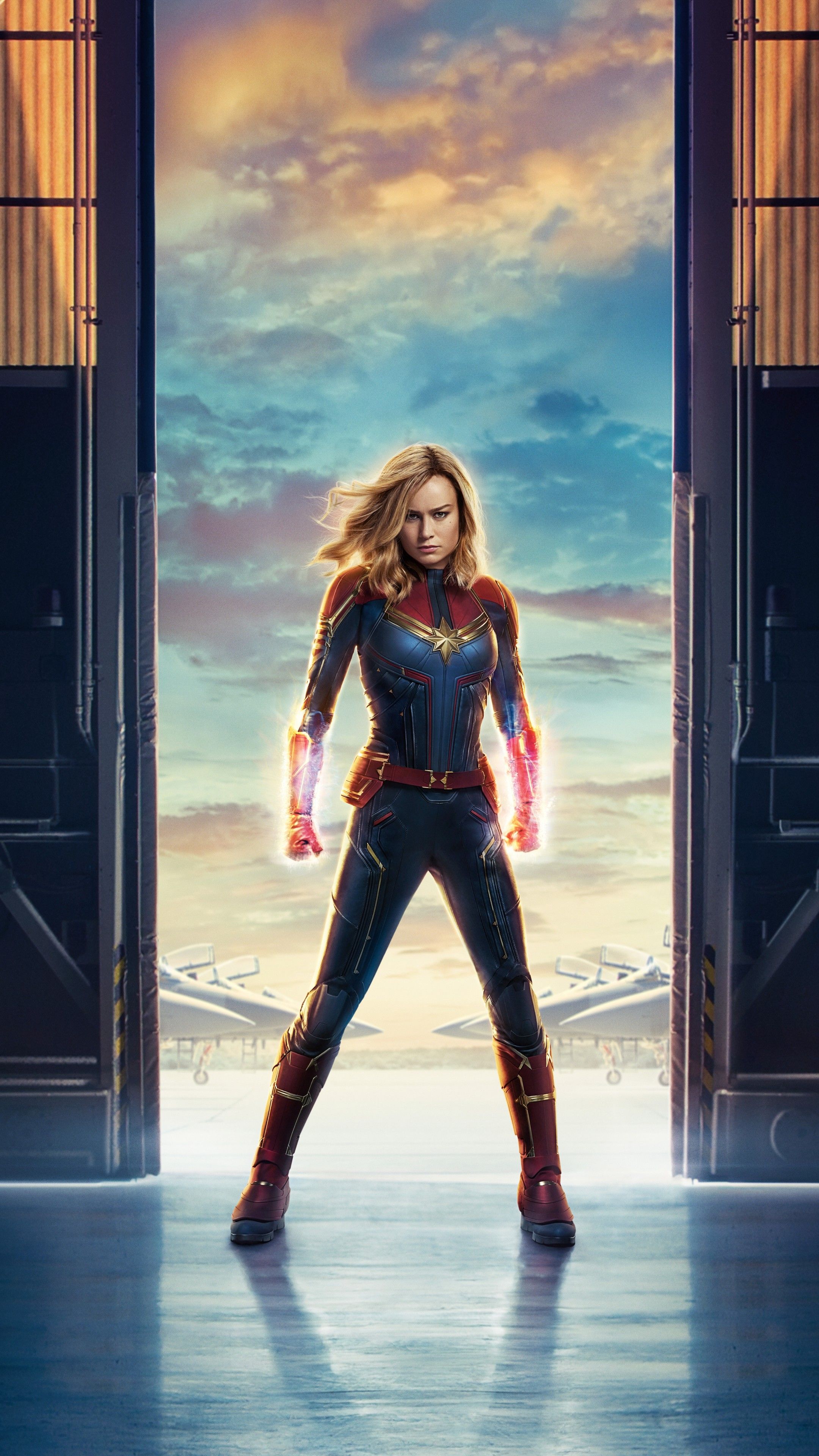 Wallpaper Captain Marvel, Brie Larson, 8K, Movies