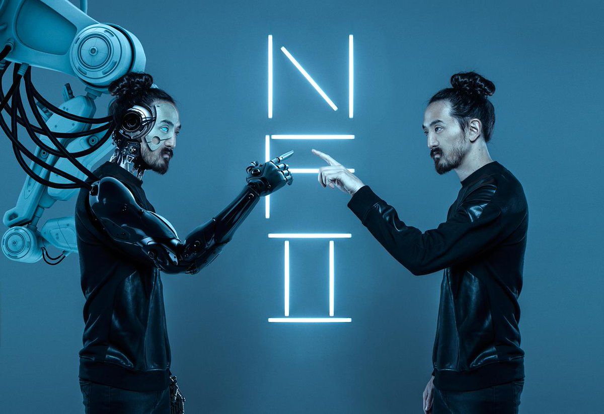 Steve Aoki DAY IS HERE! This is Neon Future II. We are the Neon Future! New album out!
