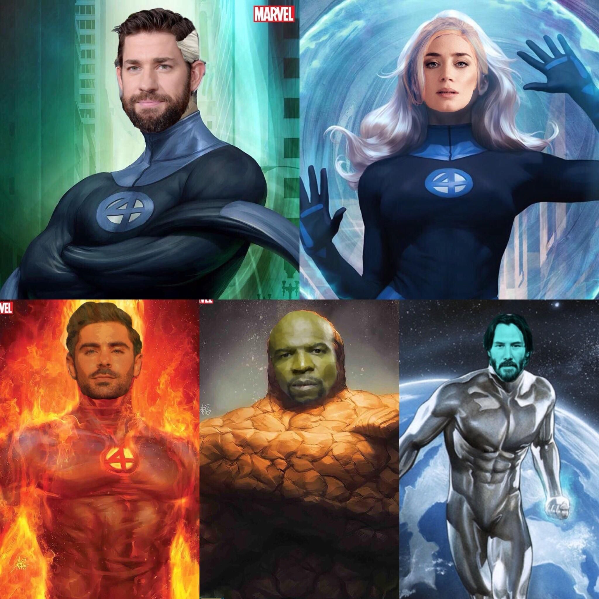 My Fantastic Four MCU fancast. Marvel comics wallpaper, Marvel artwork, Fantastic four