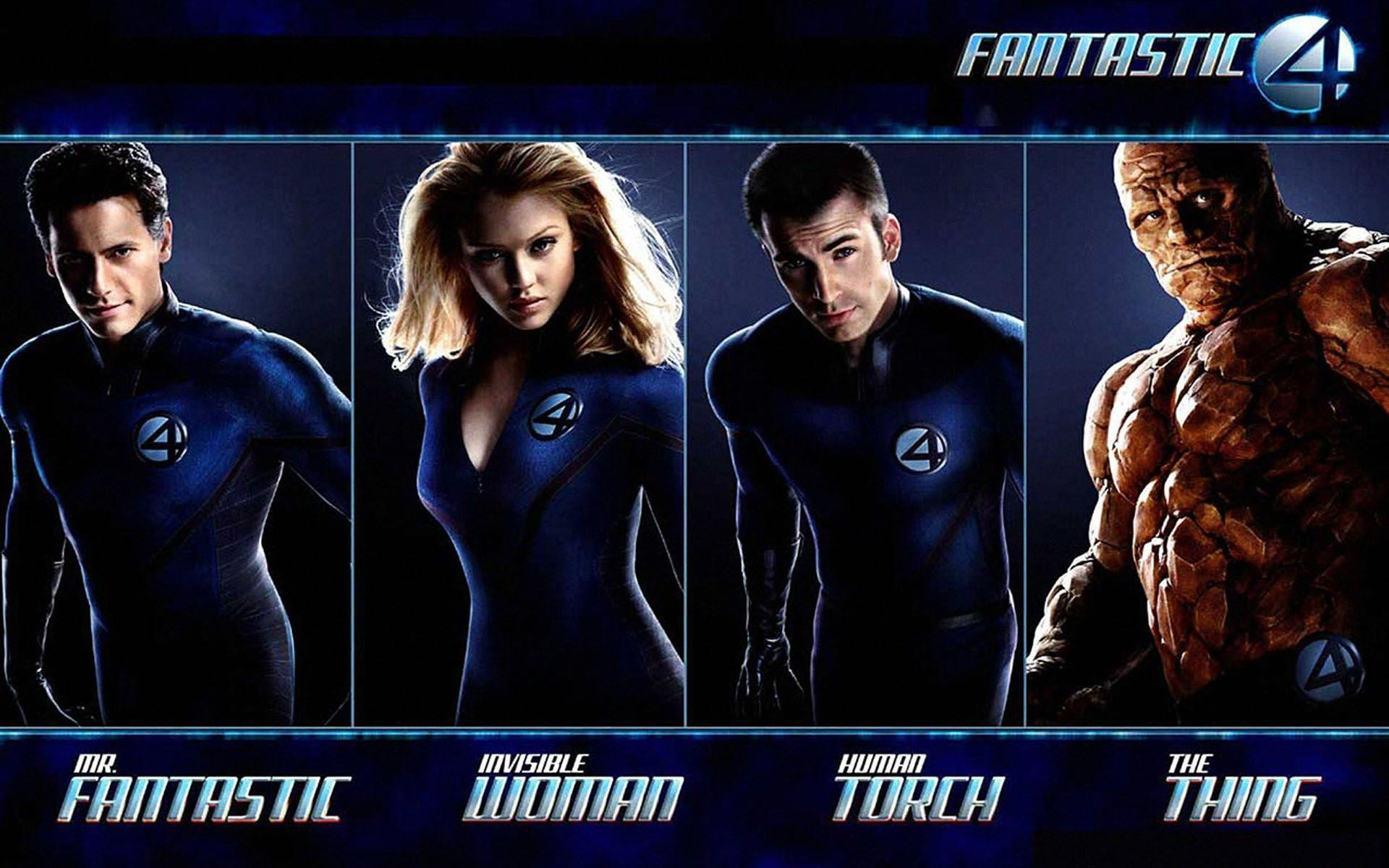 Fantastic Four uniform (Story series). Fantastic Four Movies