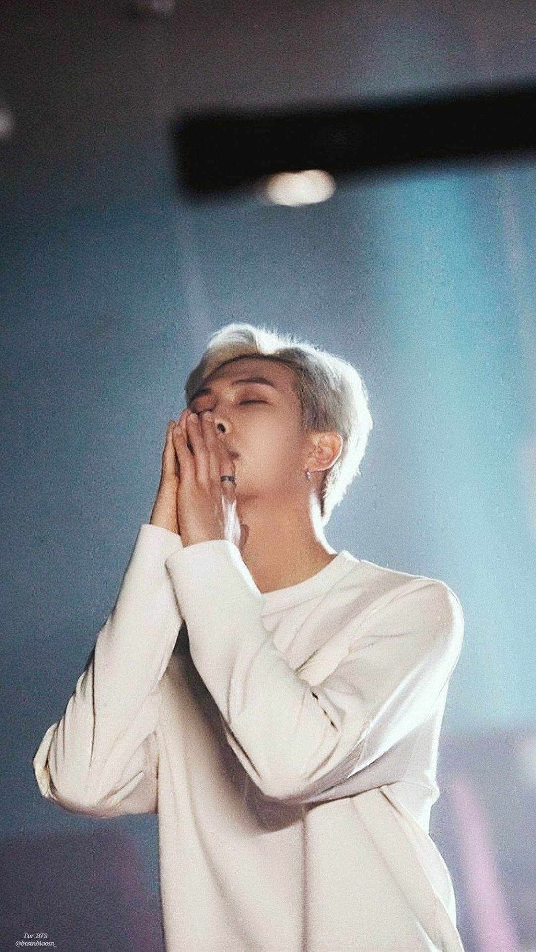 Japanese Lights Boy With Luv Behind The Scenes Wallpaper. Kim Namjoon, Namjoon, Kim