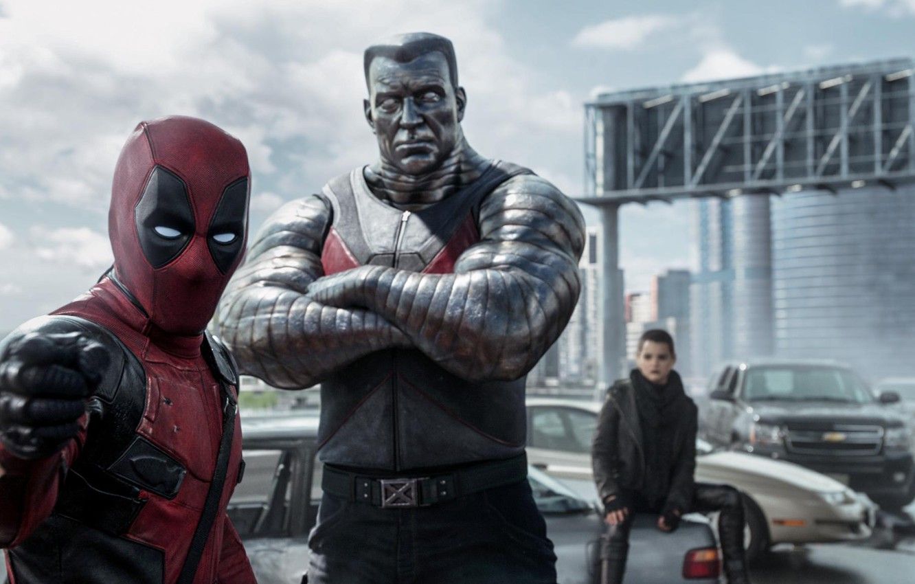 Wallpaper Ryan Reynolds, Ryan Reynolds, Deadpool, Marvel, Deadpool, Colossus, Wade Wilson, Colossus, Wade Wilson, Negasonic Teenage Warhead, Supersonic Warhead image for desktop, section фильмы