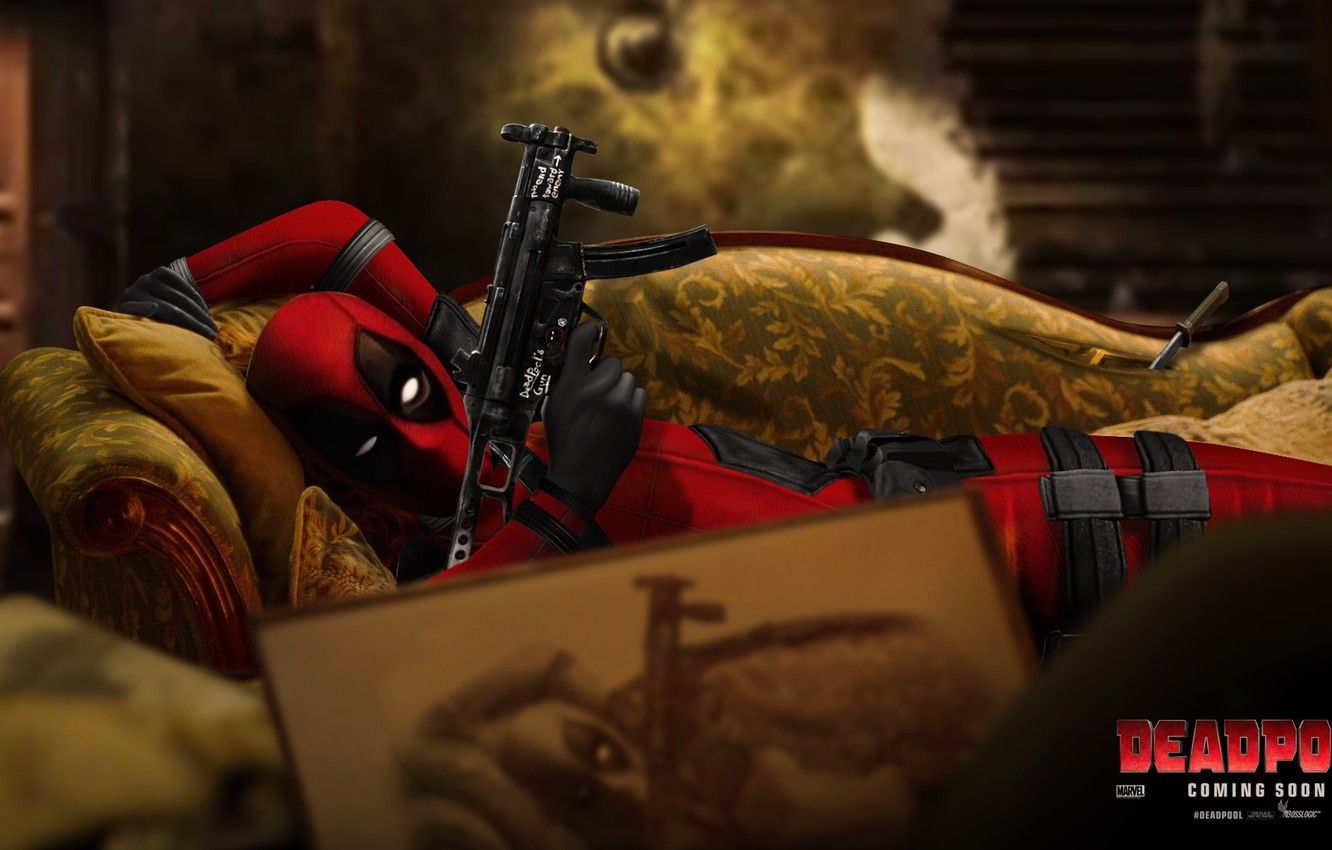 Wallpaper deadpool, ryan reynolds, marvel comics, Wade Wilson, villain costume image for desktop, section фильмы