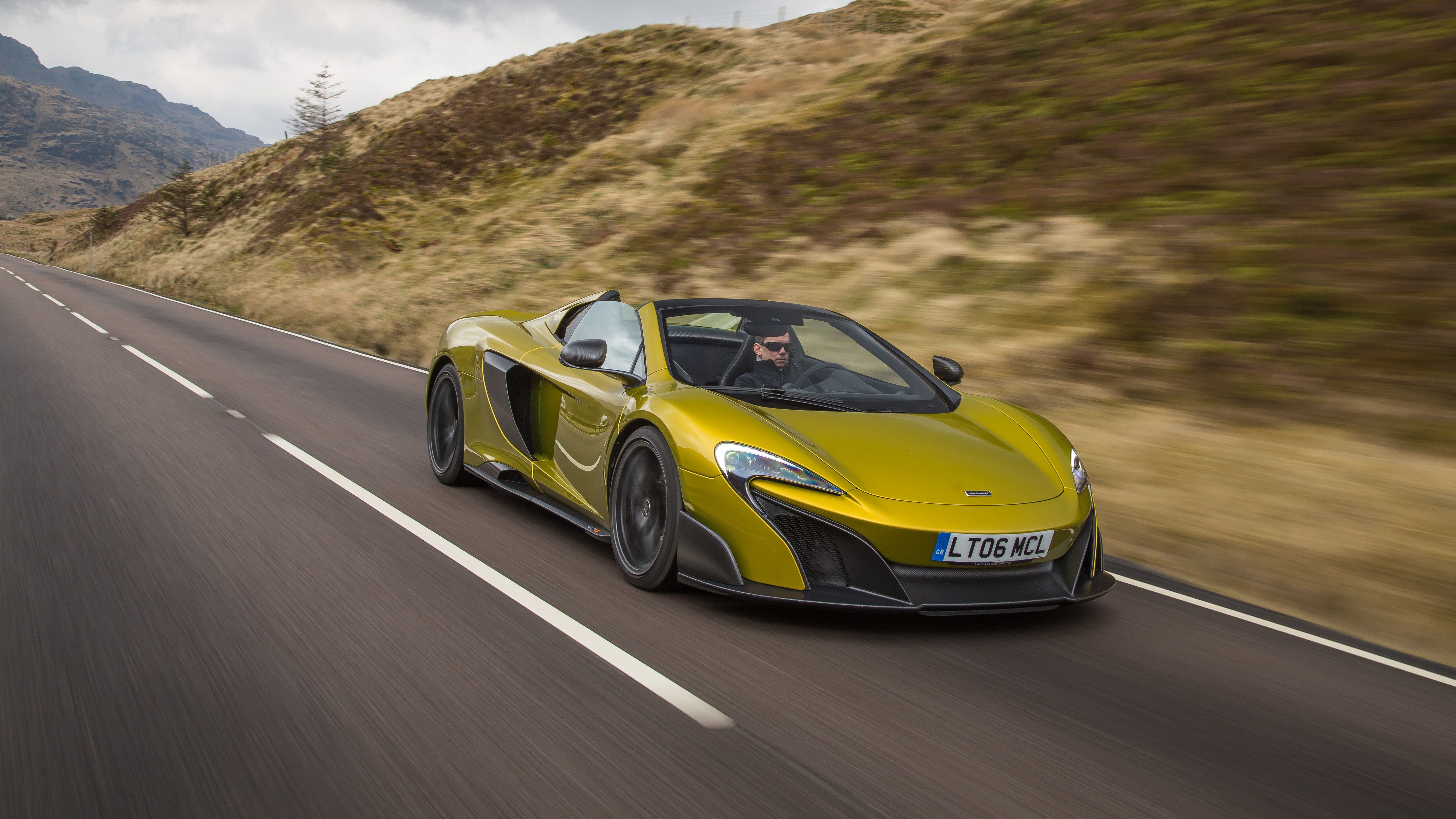 McLaren 675LT Spider 5K Wallpaper. HD Car Wallpaper
