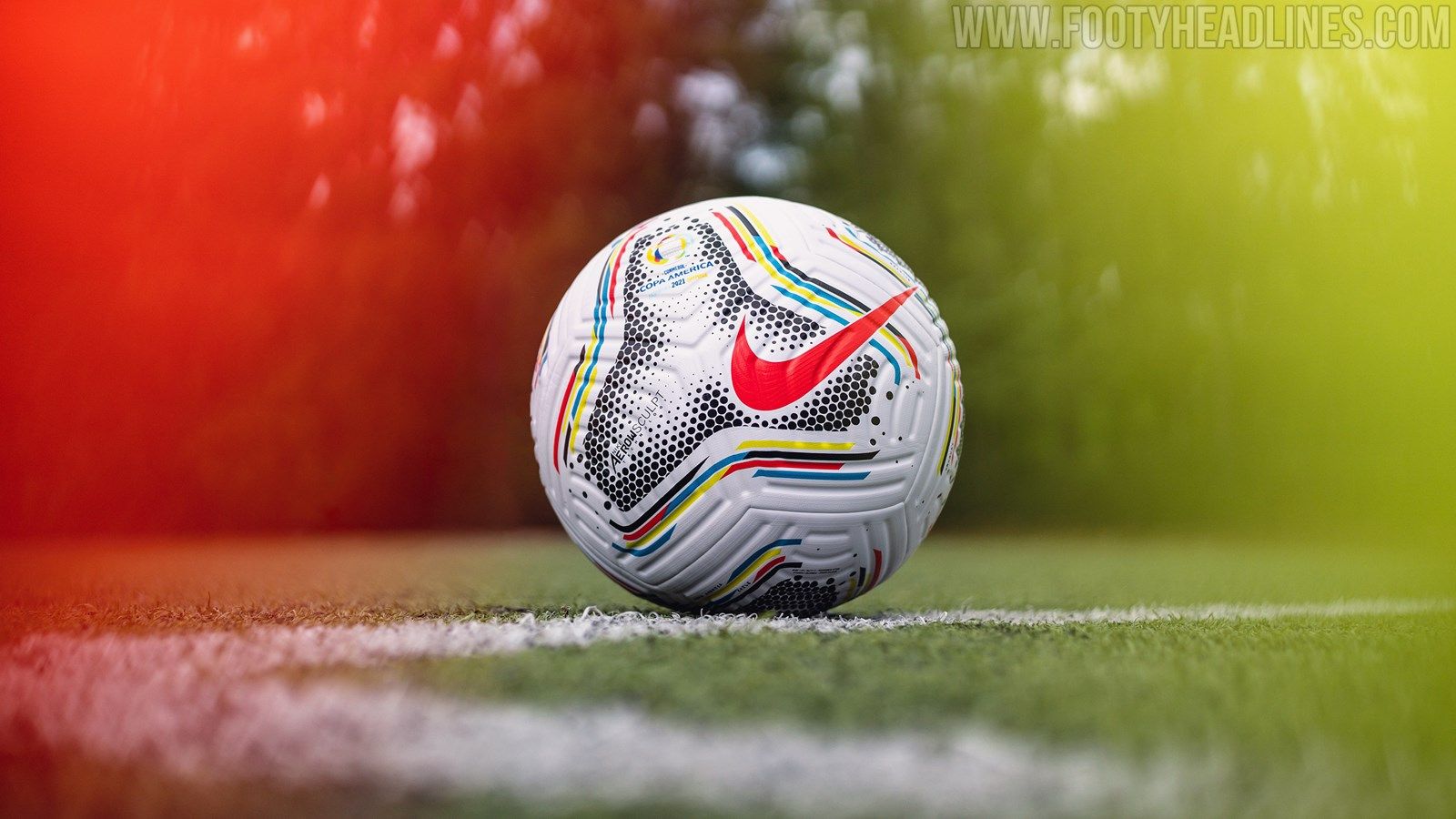 Nike Flight 2021 Copa America Ball Released
