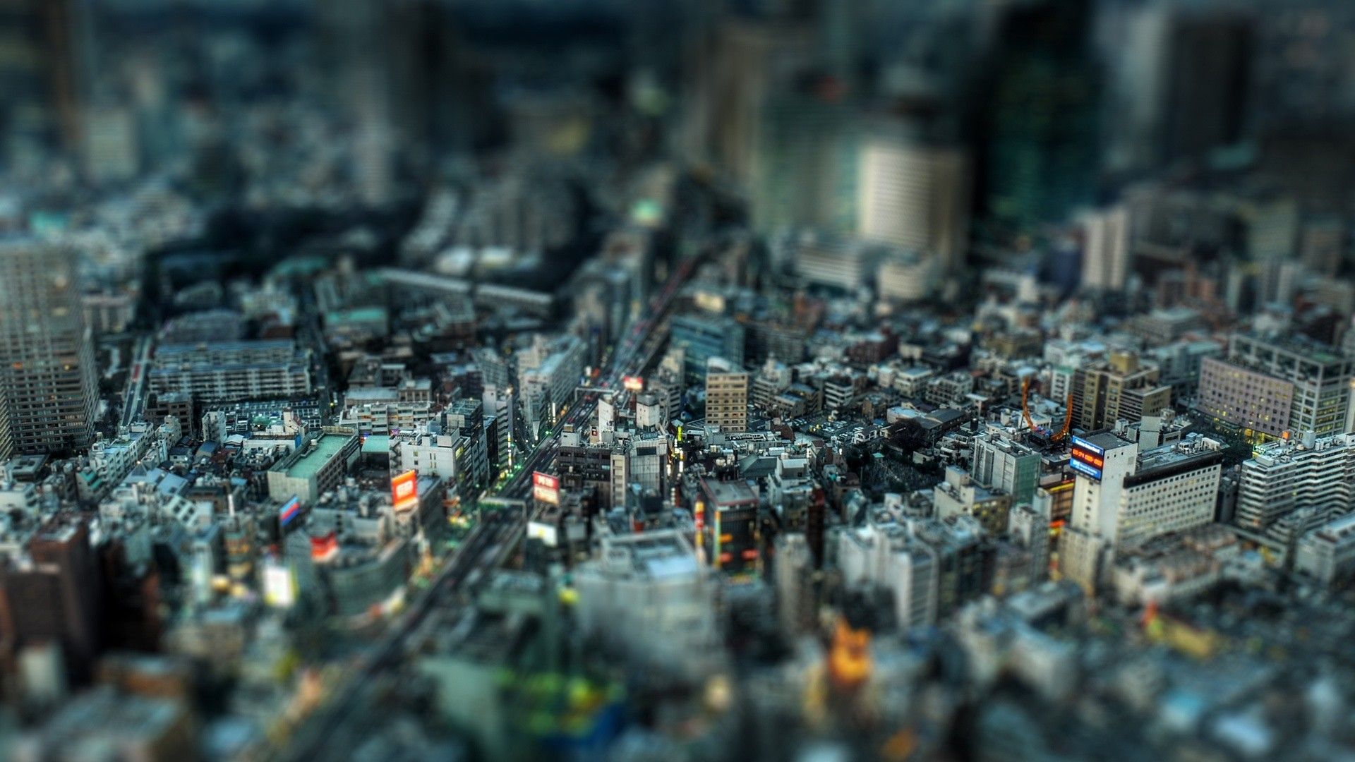 building, Blurred, Tokyo, Cityscape, Japan Wallpaper HD / Desktop and Mobile Background