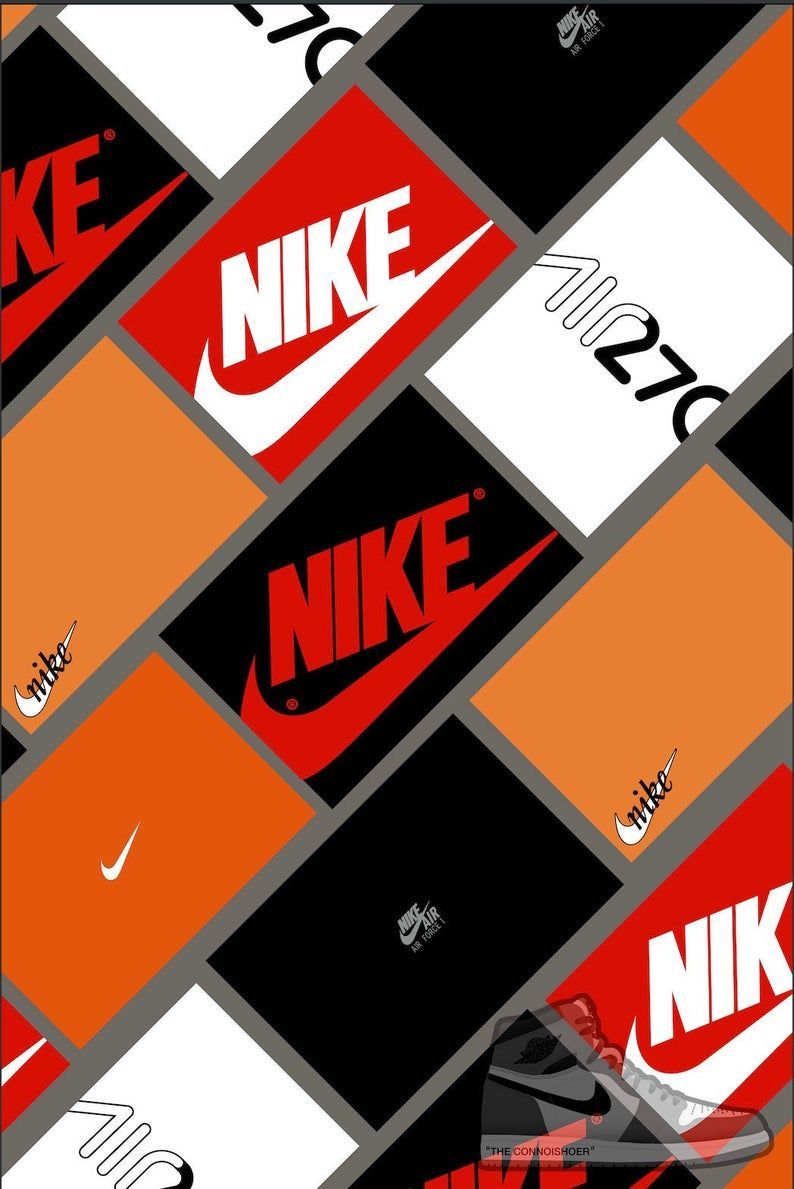 Nike Sneaker Box Wall Art Poster. Poster wall art, Nike wallpaper iphone, Nike wallpaper