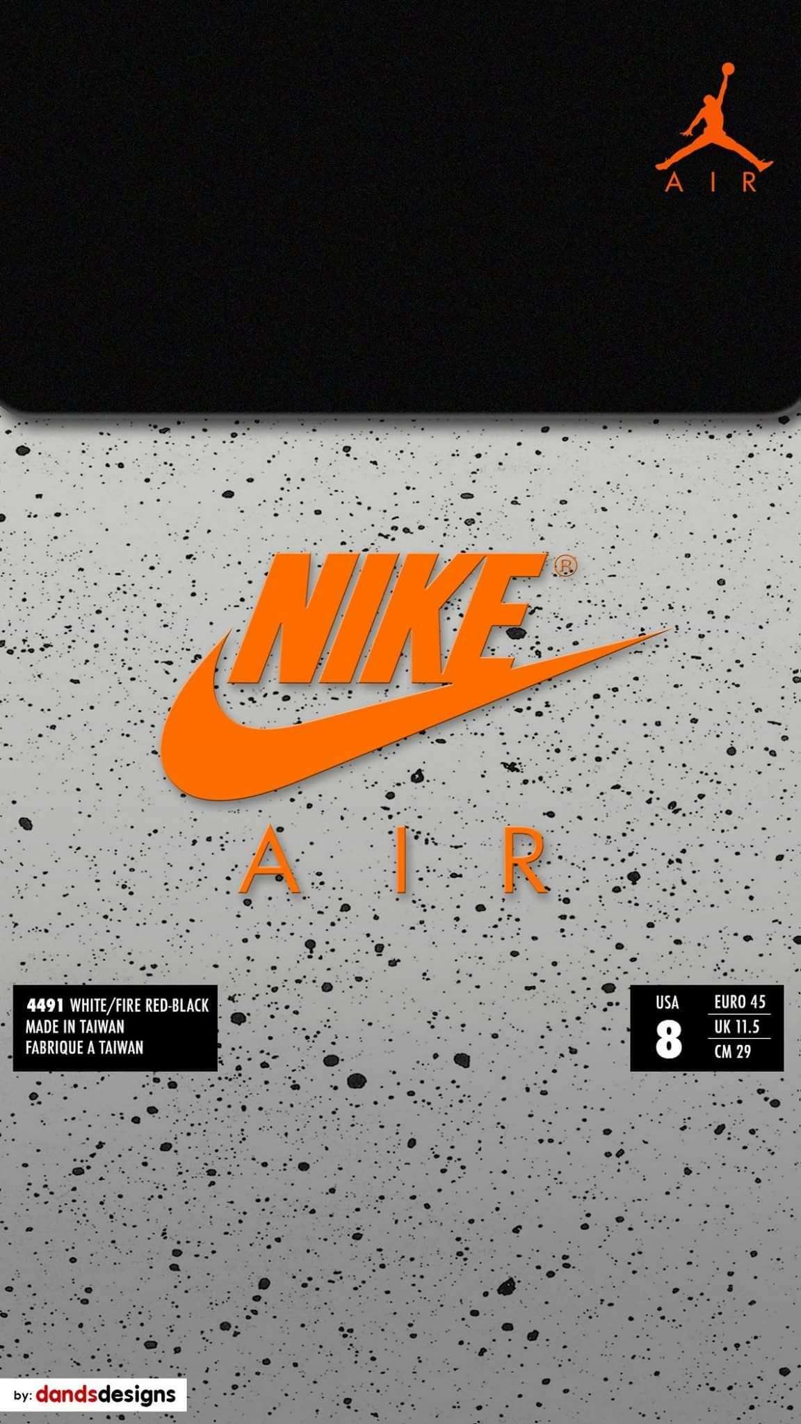 Orange Nike Box Wallpaper