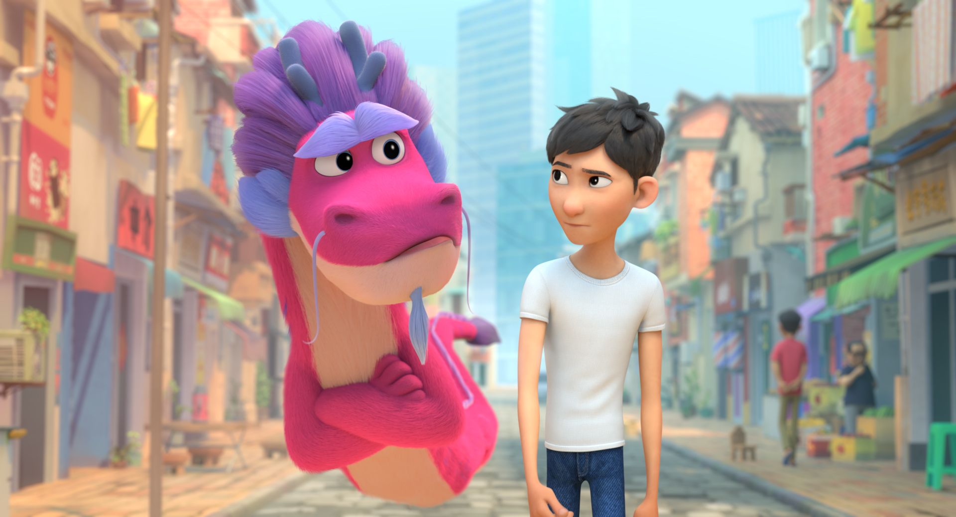 Wish Dragon': 'Aladdin' Returns to China With a Pink, Fluffy Genie
