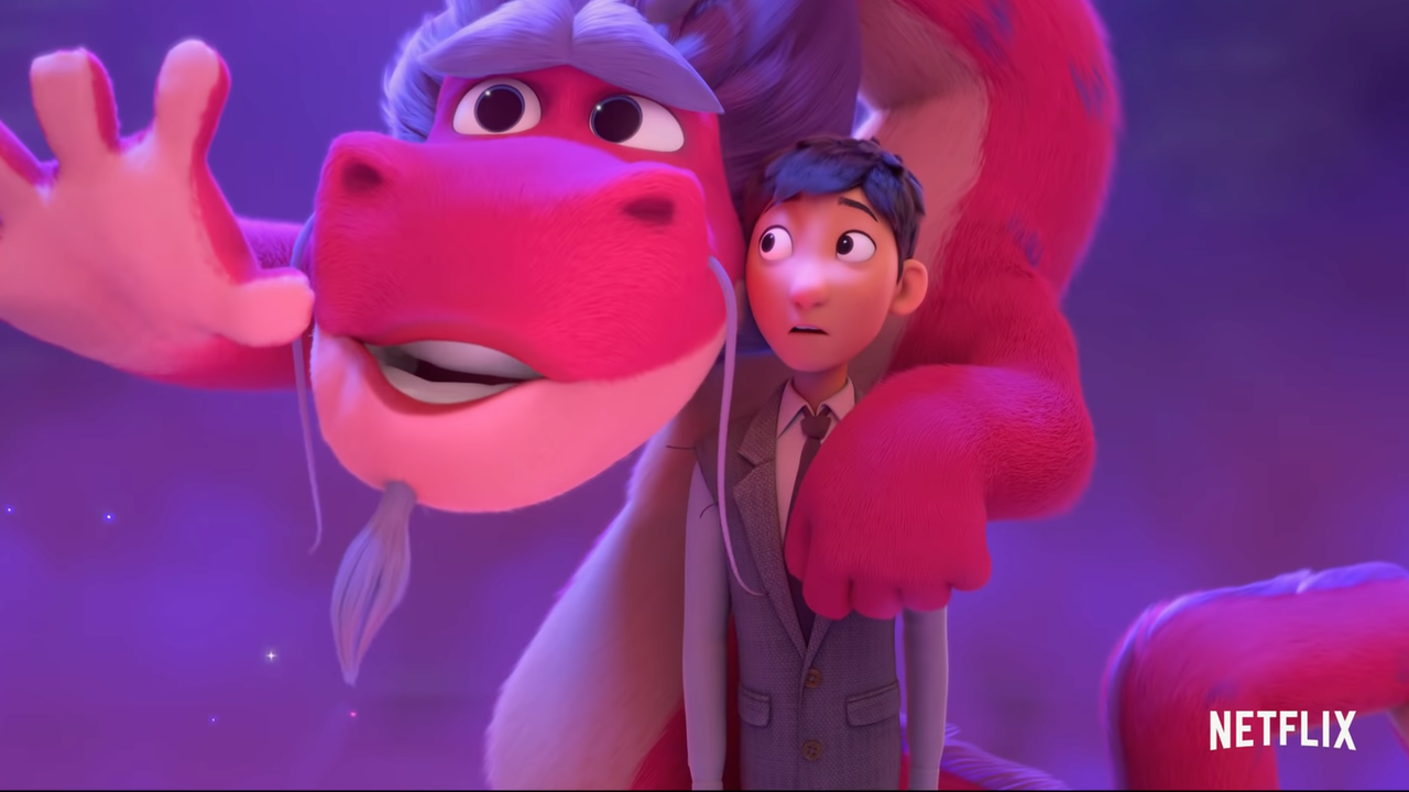 Netflix's Wish Dragon Looks a Lot Like Aladdin Ball Z