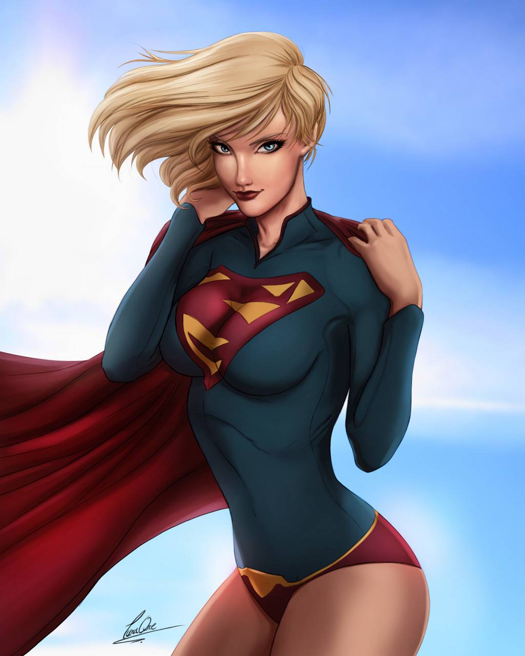Supergirl comic wallpaper