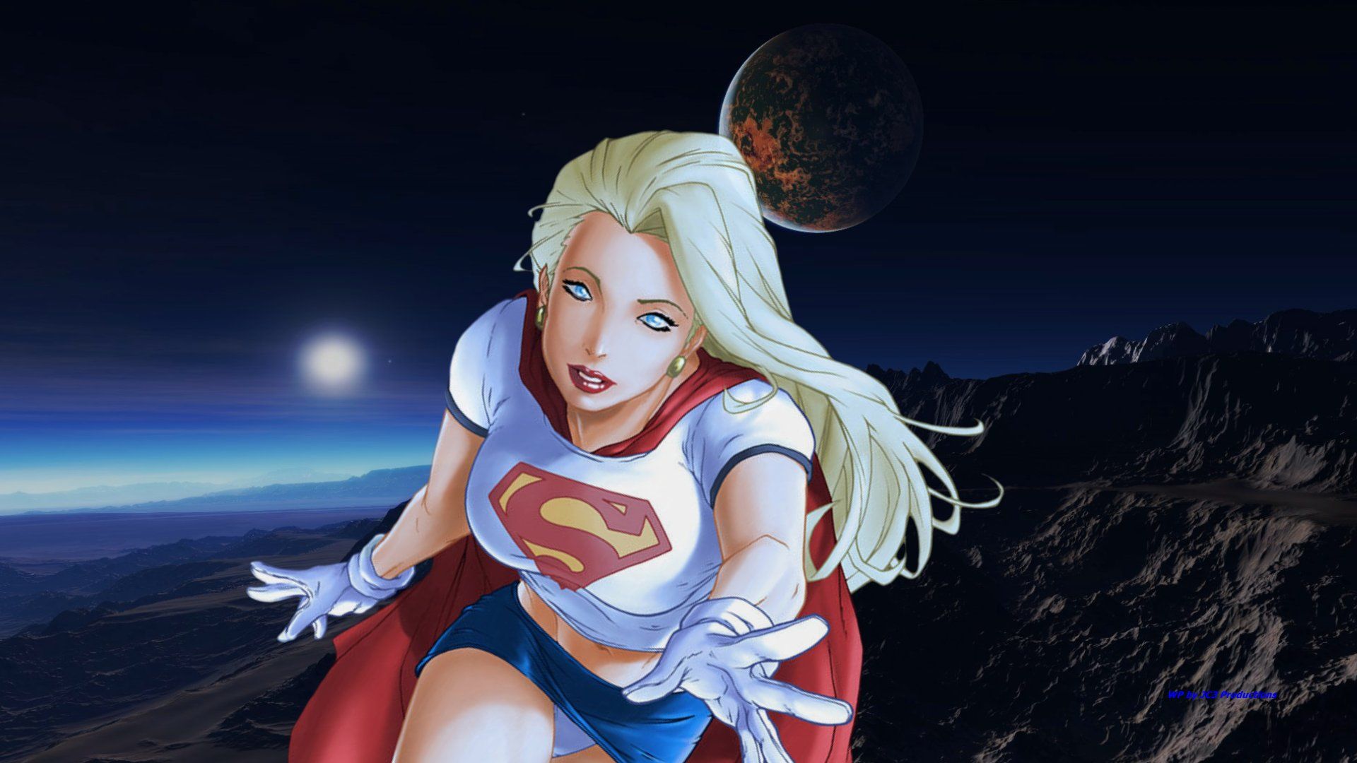 Cartoon Supergirl Wallpapers Wallpaper Cave